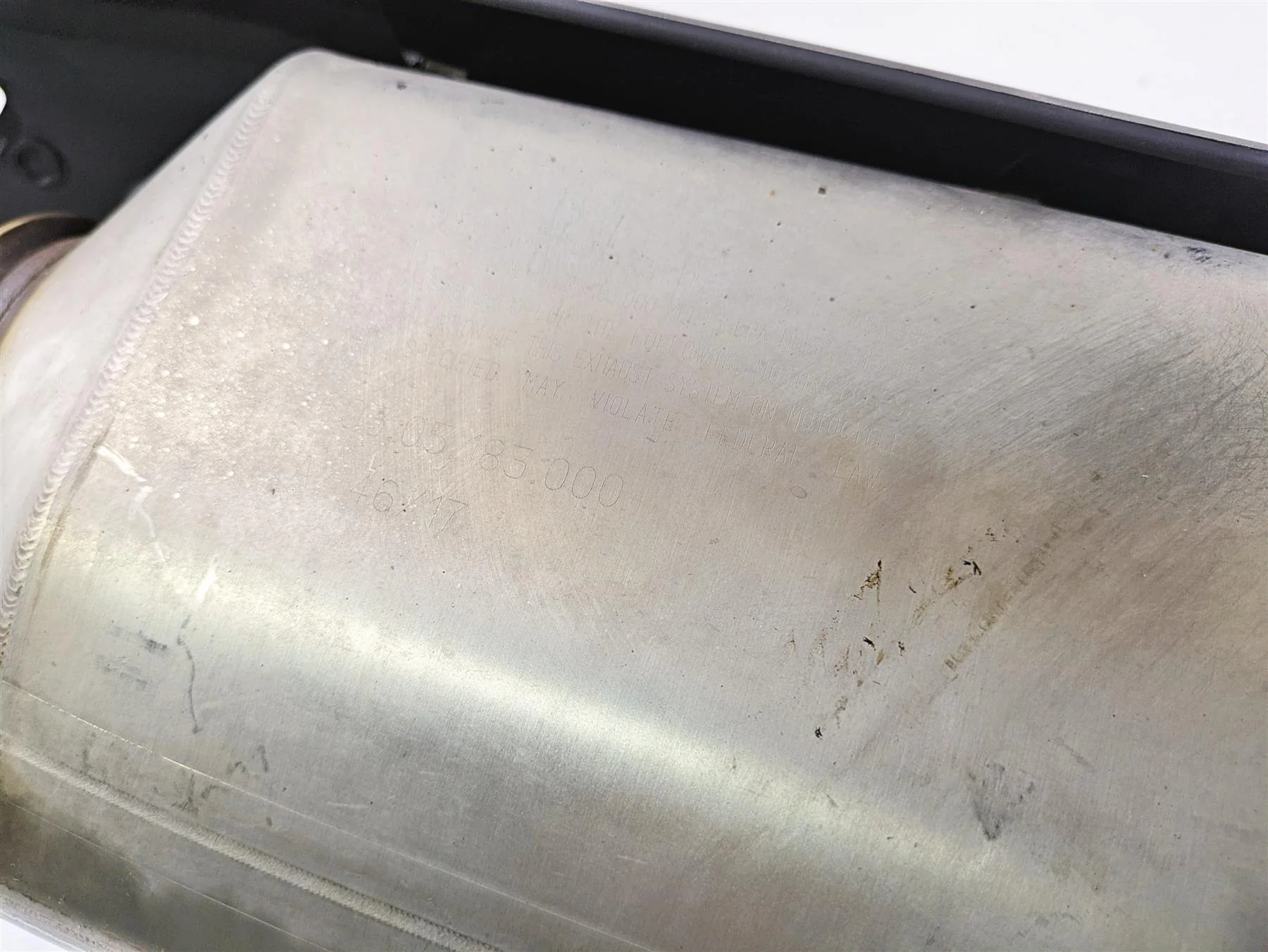 2018 KTM 1290 Super Adv S Nice Oem Exhaust Pipe Muffler 60305083000 - Image 11