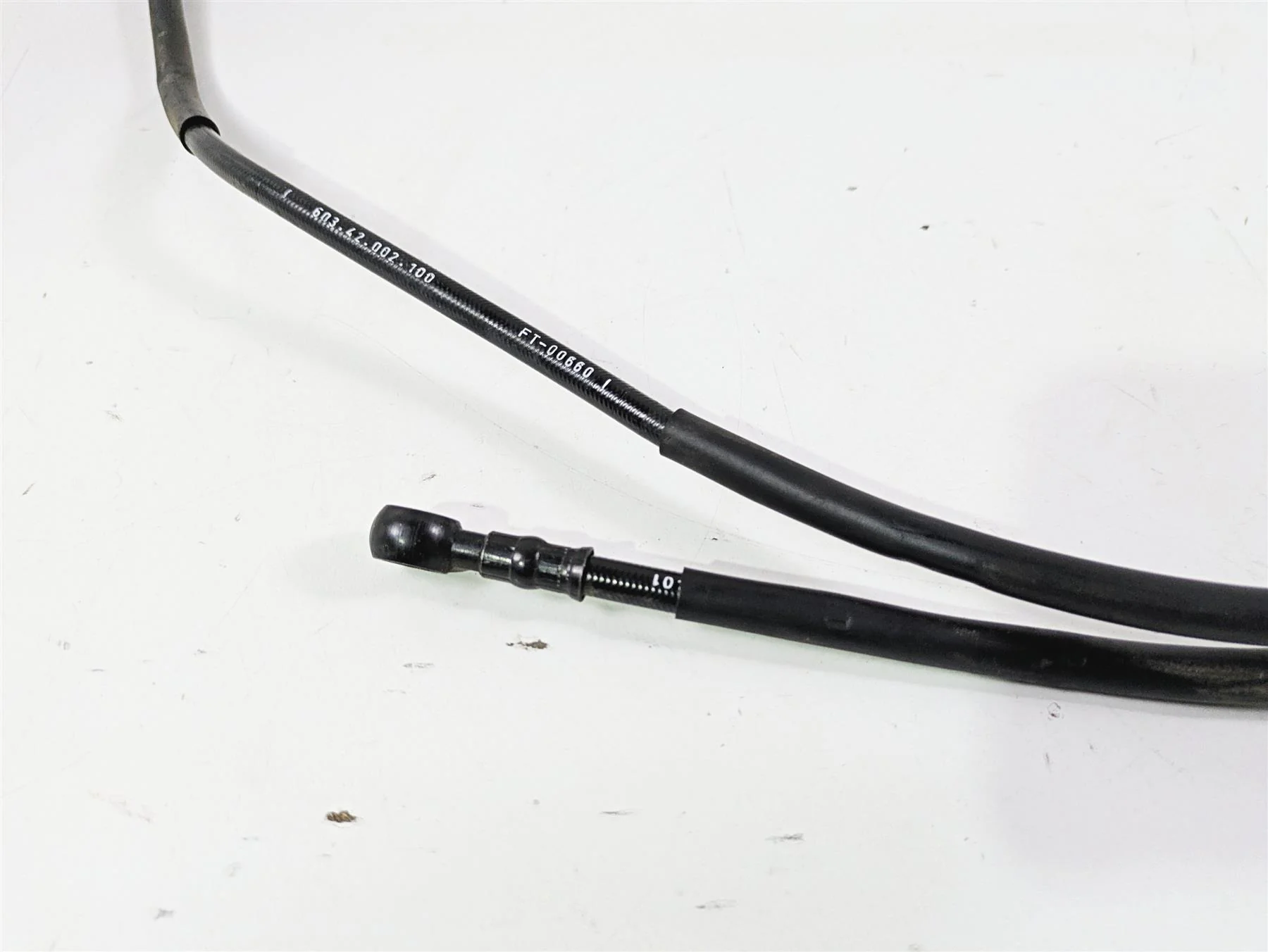 2018 KTM 1290 Super Adv S Rear Abs Brake Line Set 60342001000 - Image 9
