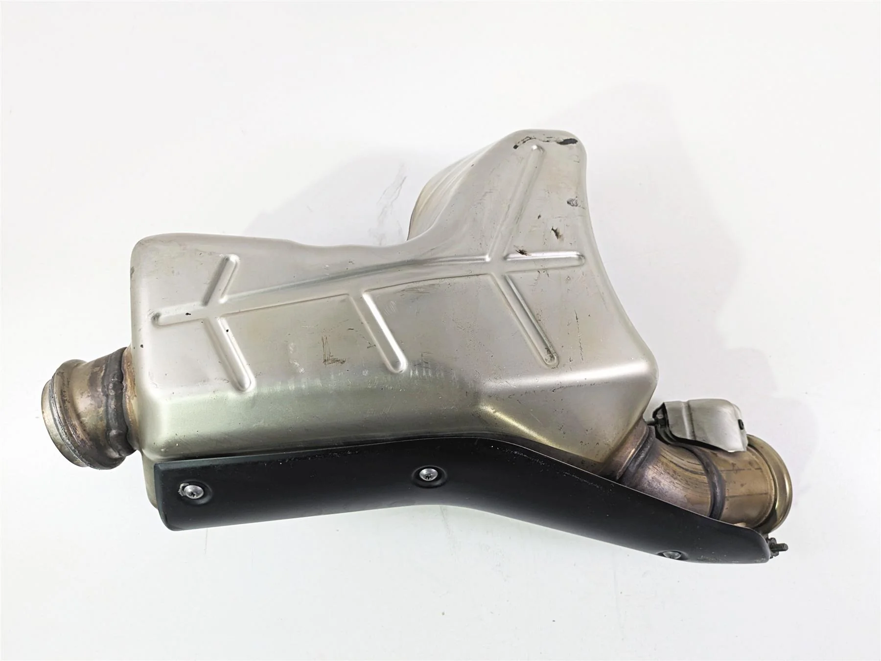 2018 KTM 1290 Super Duke R Exhaust Center Chamber Pipe & Servo 61605050000 - Image 8