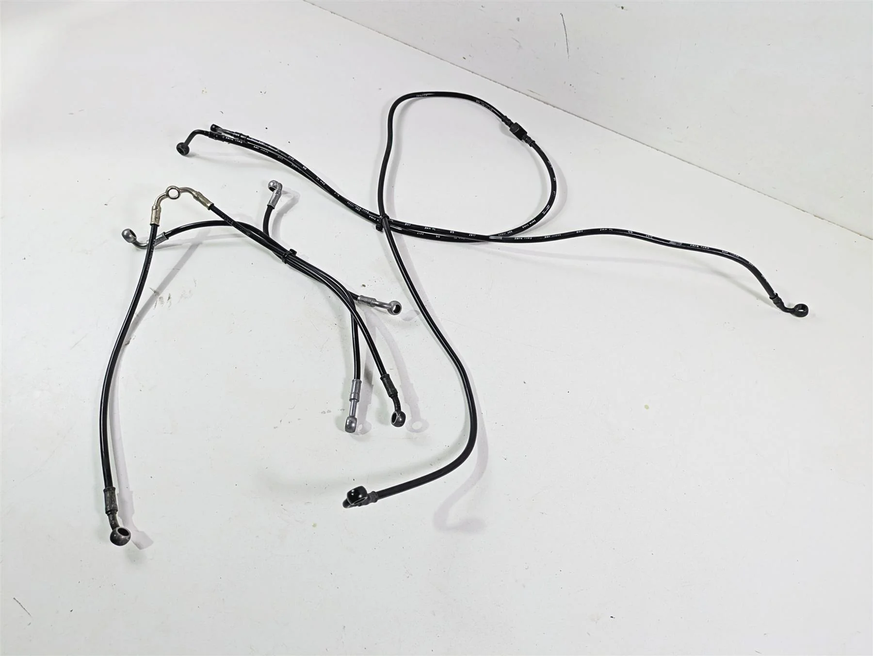 2018 KTM 1290 Super Duke R Front Rear Abs Brake Line Hose Set 61642003010 - Image 12