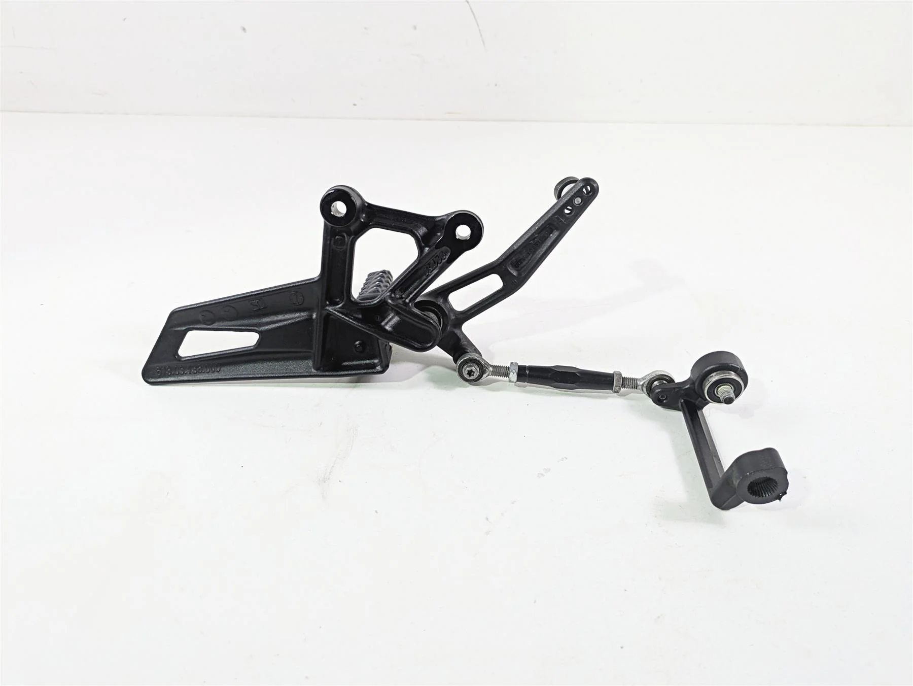 2018 KTM 1290 Super Duke R Left Rider Footpeg & Shift Lever 6130313800033S - Image 10