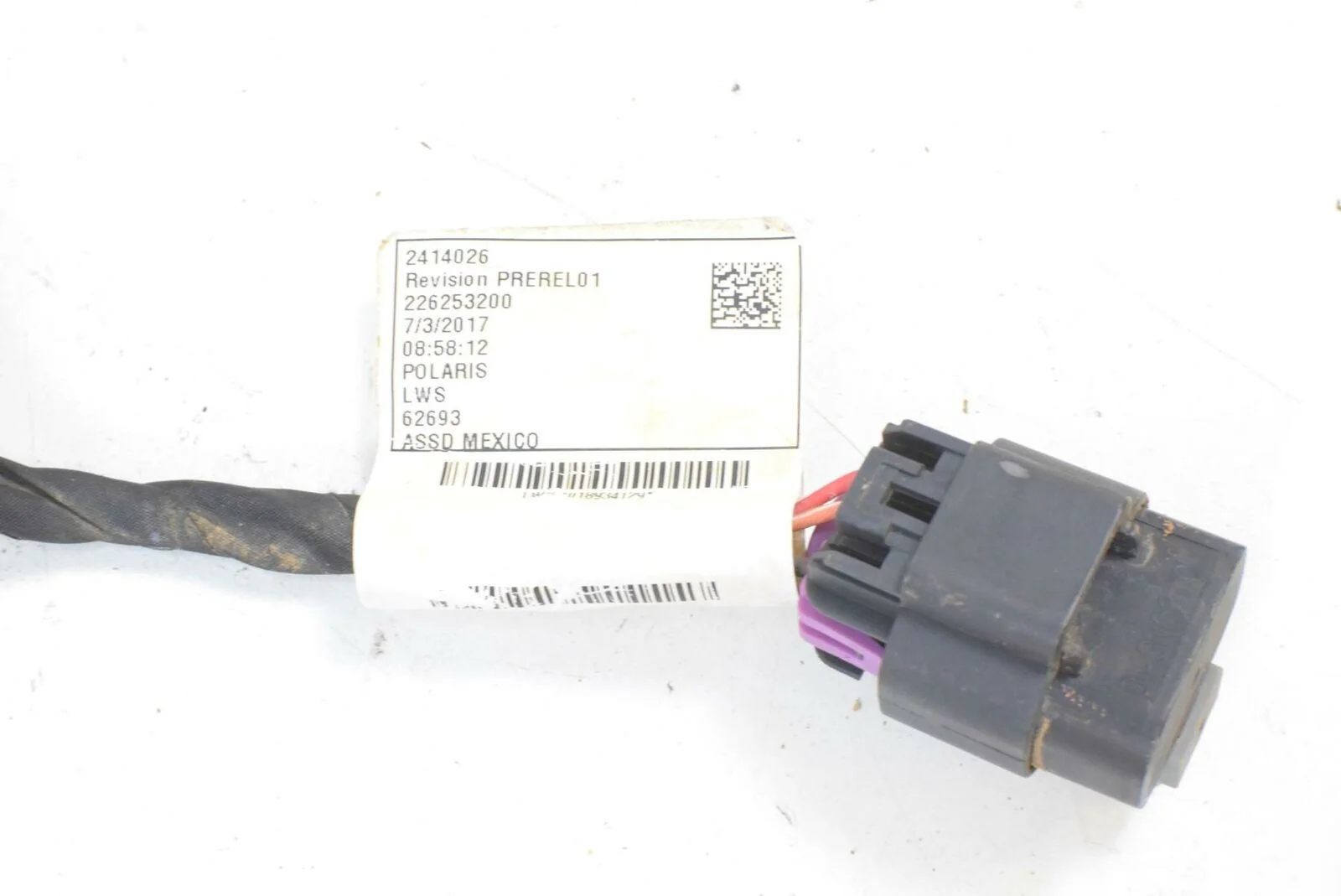 2018 Polaris RZR 900 S EPS Main Wiring Harness Loom -No Cuts 2414026 - Image 12