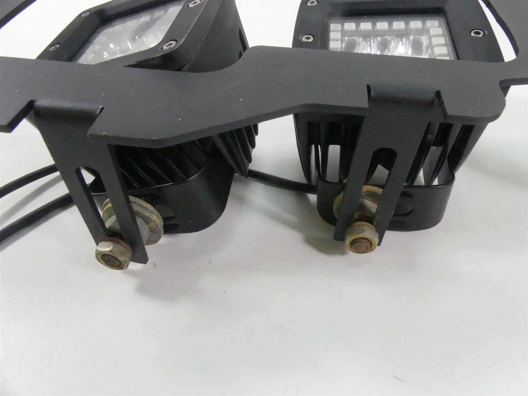 2018 Polaris RZR S 900  Aftermarket LED Headlight Head Light + Mounts & Wiring - Image 6