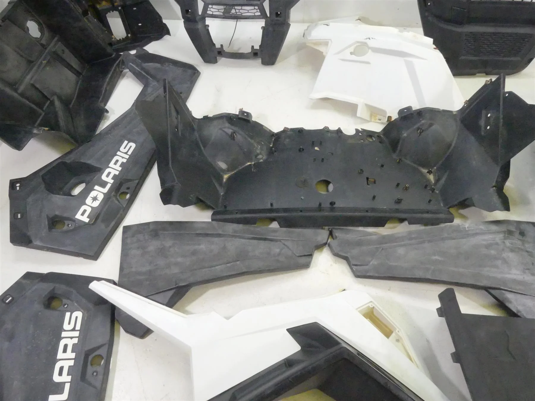 2018 Polaris RZR S 900  Body Fairing Plastic Tank Door Cover Set 5439786 5451117 - Image 7
