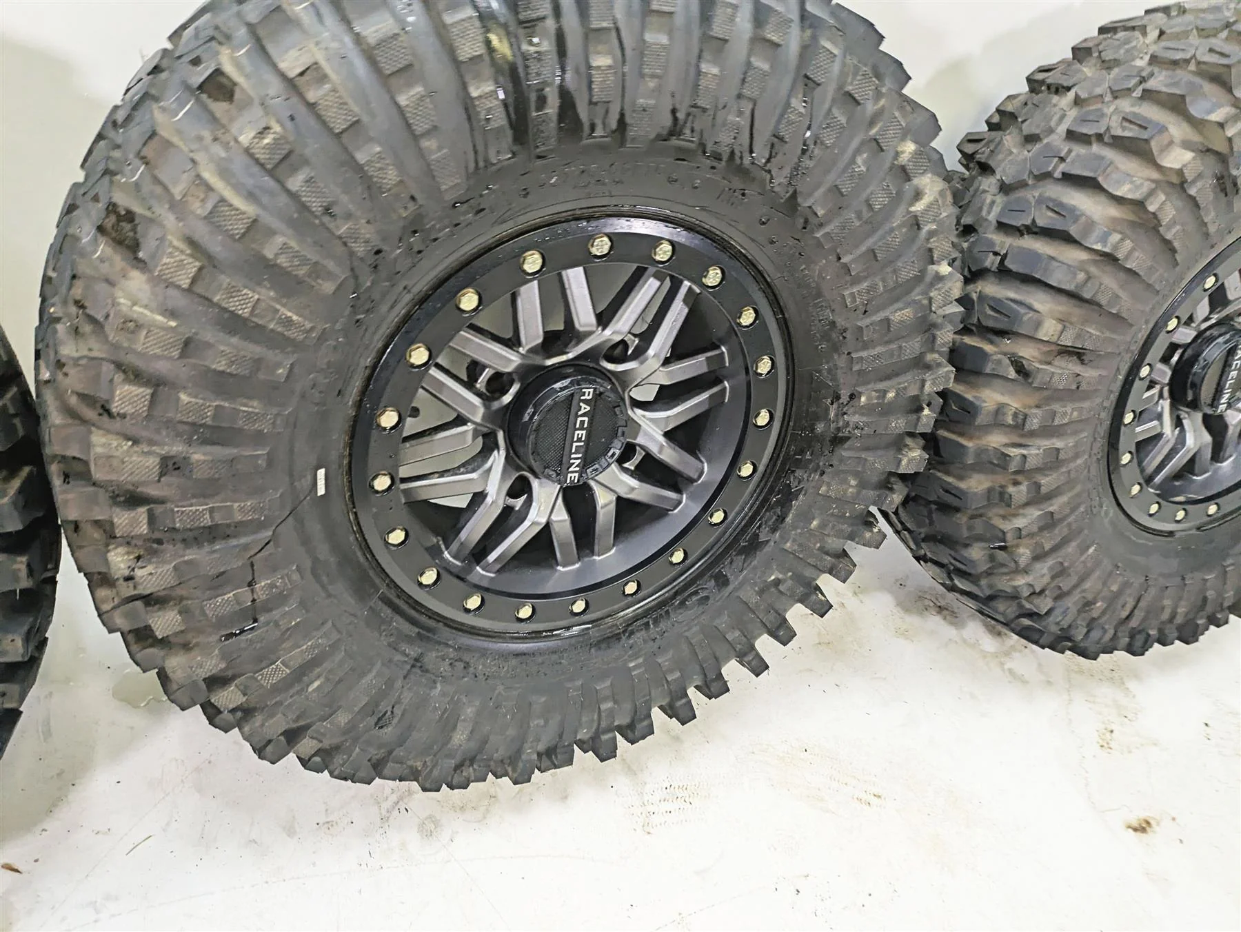 2018 Polaris RZR XP 1000 Trail Rock Nice Raceline Wheels Maxxis Tires Set A91MA - Image 10