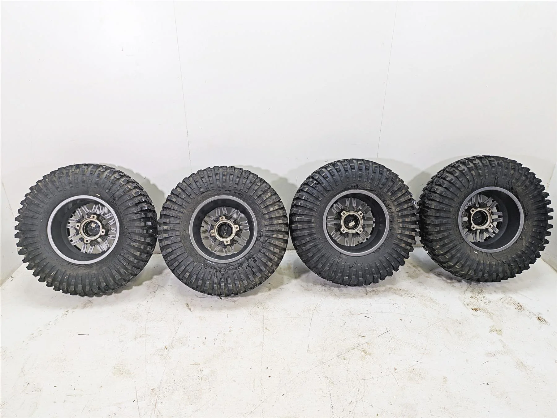2018 Polaris RZR XP 1000 Trail Rock Nice Raceline Wheels Maxxis Tires Set A91MA - Image 2