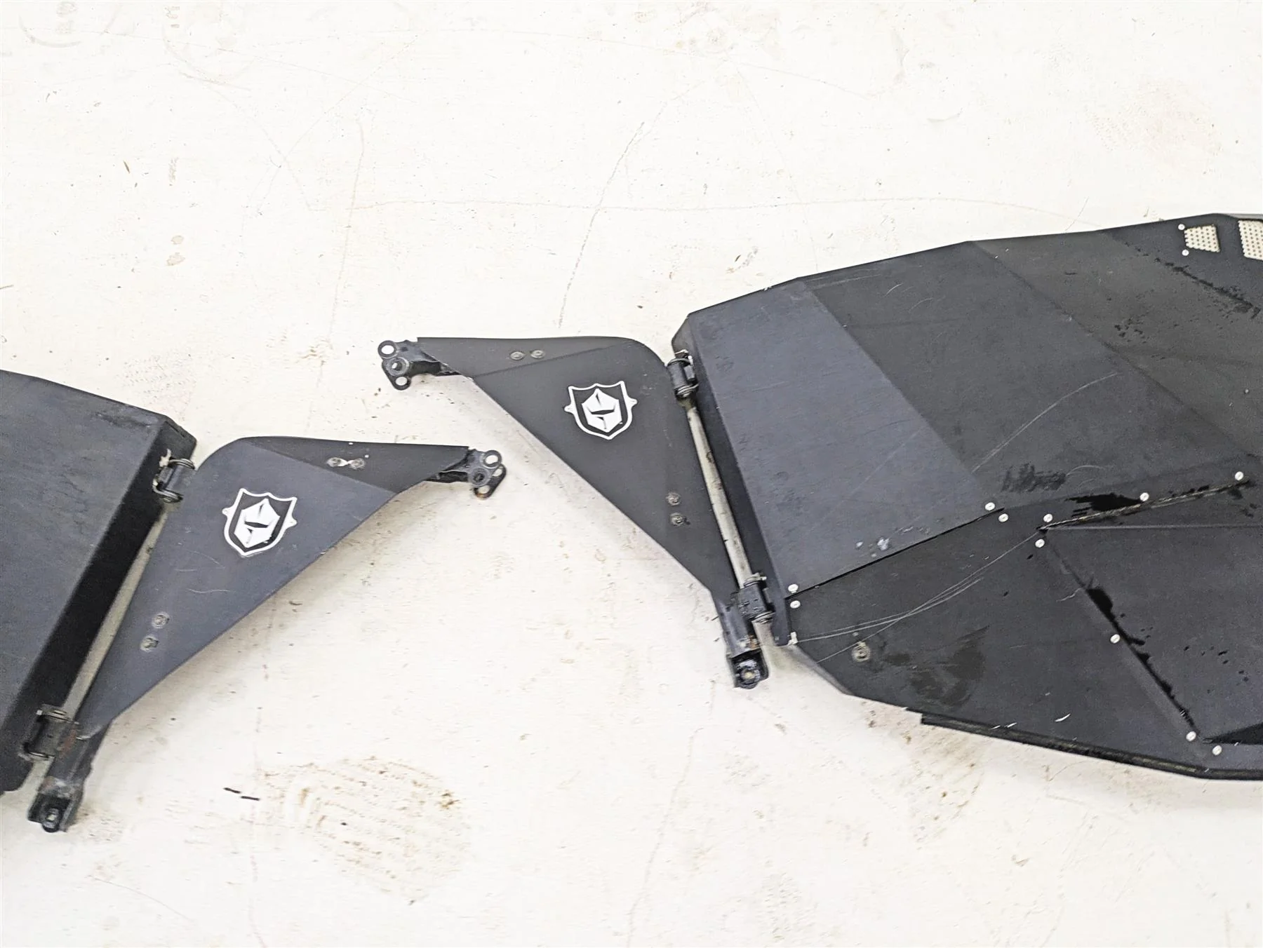 2018 Polaris RZR XP 1000 Trail Rock Pro Armor Stealth Door Skin Set P141228RBL - Image 5