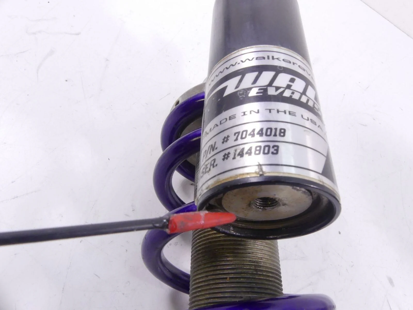 2018 Polaris RZR1000 EPS XP Front Left Walker Evans Racing Shock -Read 7044018 - Image 3