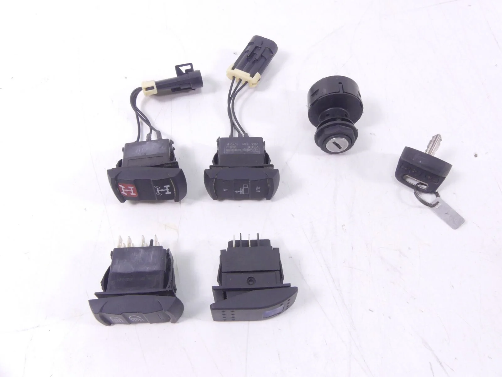 2018 Polaris RZR1000 EPS XP HL Ignition Light Awd 2Wd Switch Key Set 4015033