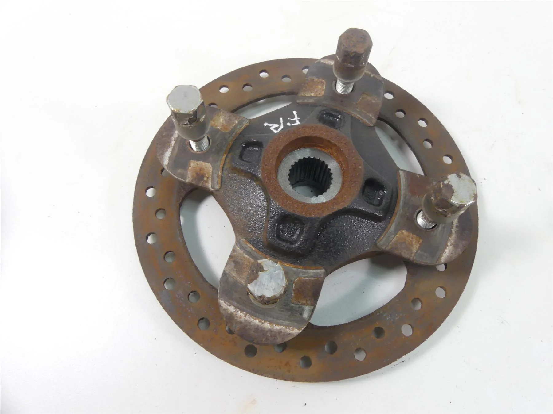 2018 Polaris RZR1000 RS1 Right Front Wheel Spindle & Brake Rotor  Hub 5141261 - Image 4