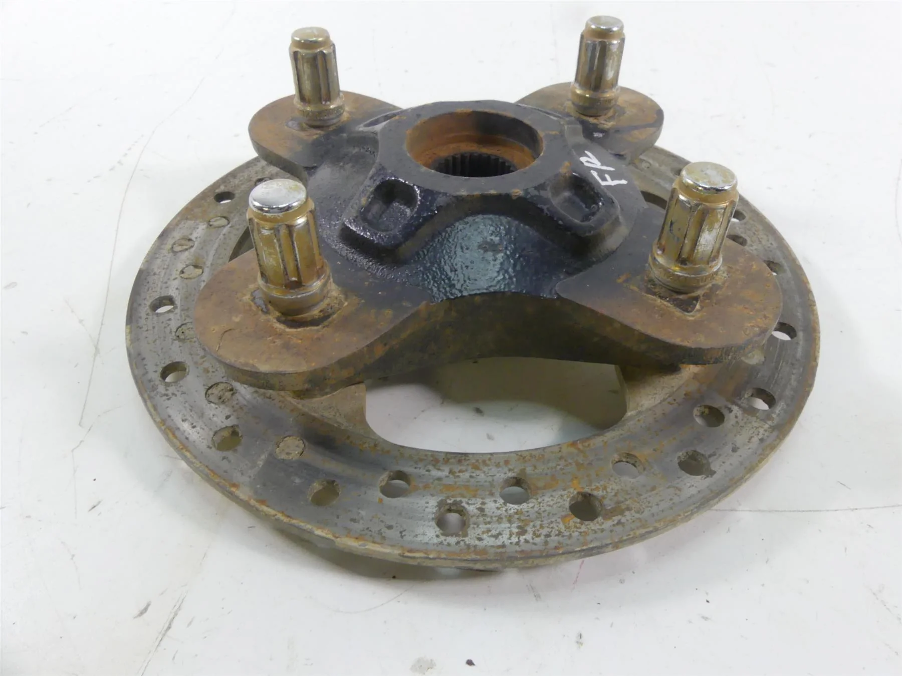 2018 Polaris RZR1000 XP EPS Front Right Steering Wheel Hub Brake Rotor 5141353 - Image 8