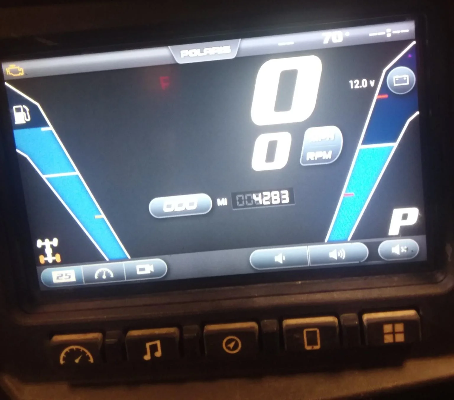 2018 Polaris RZR1000 XP EPS Speedometer Gauge Instrument Cluster 3280739 3280797 - Image 2