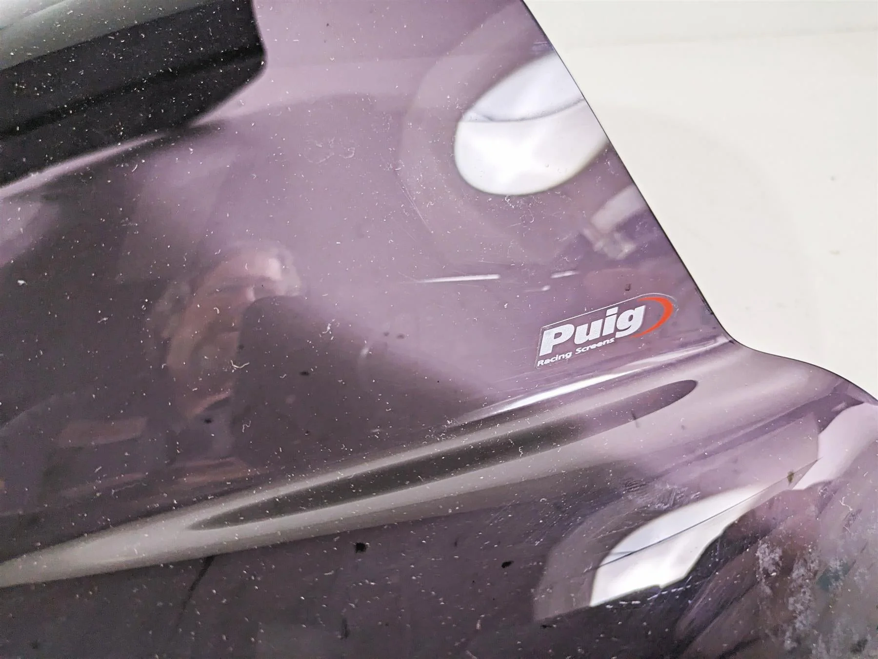 2018 Suzuki GSX1300 R Hayabusa Puig VS3 Windscreen Shield Dark Smoked 4826F - Image 3