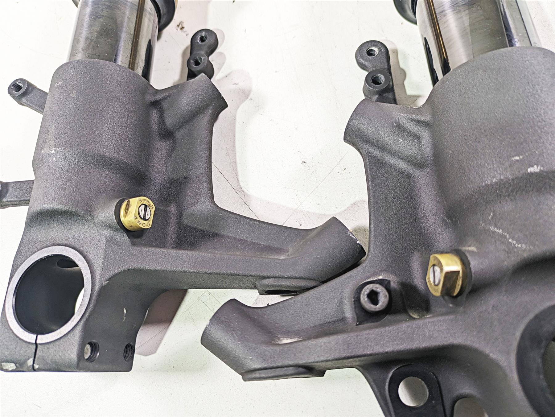 2018 Suzuki GSX1300 R Hayabusa Straight Lowered Drag Front Fork Set 51104-24F70 - Image 9