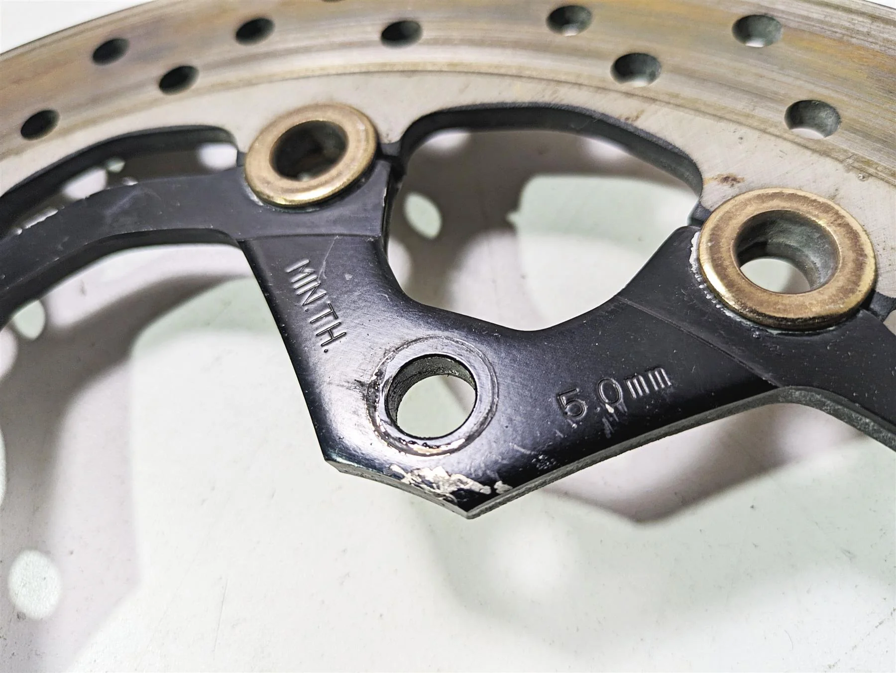 2018 Suzuki GSX1300 R Hayabusa Sunstar Front Brake Rotor Disc Set 59210-15H10 - Image 9