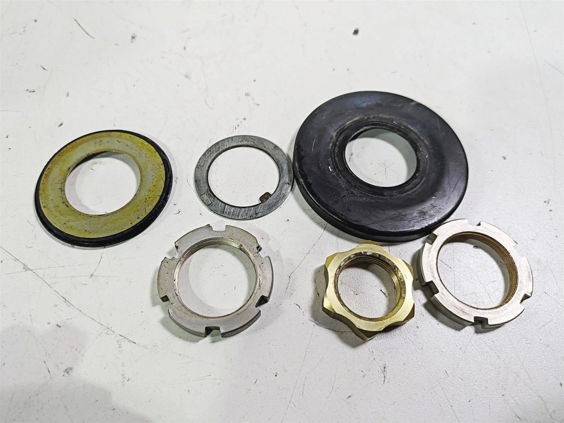 2018 Suzuki GSX1300 R Hayabusa Upper Lower Triple Tree Set 51410-24F50 - Image 11