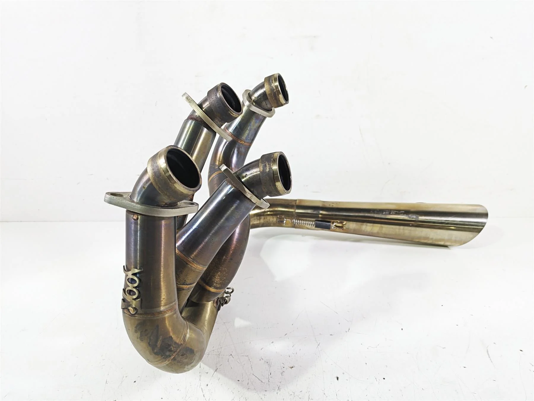 2018 Suzuki GSX1300 R Hayabusa Voodoo Sidewinder Slash Exhaust Set VSESSBUSAJ9P - Image 3