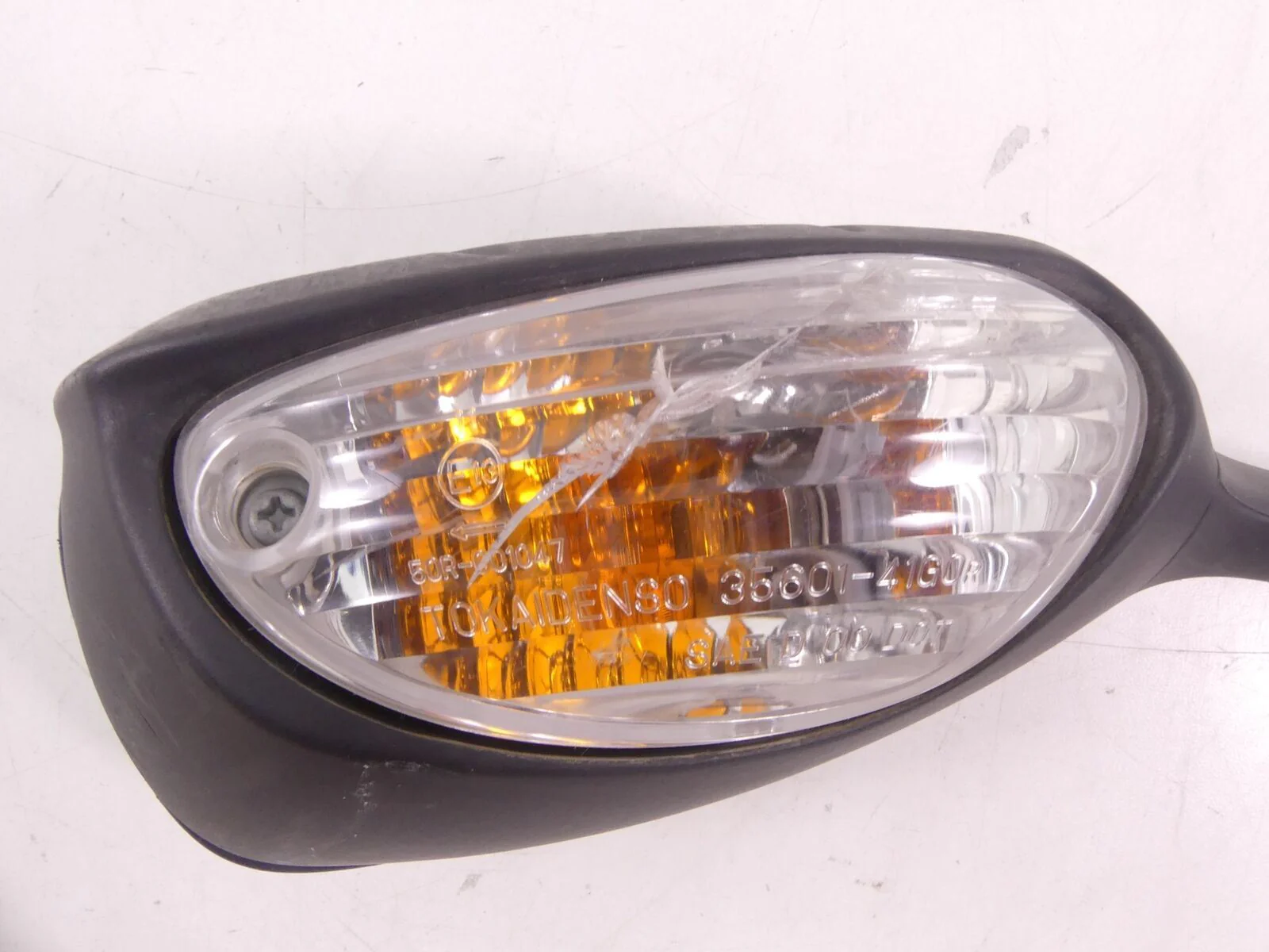 2018 Suzuki GSXR750 Right Rear View Mirror Blinker Turn Signal - Read 56500-47H0 - Image 9
