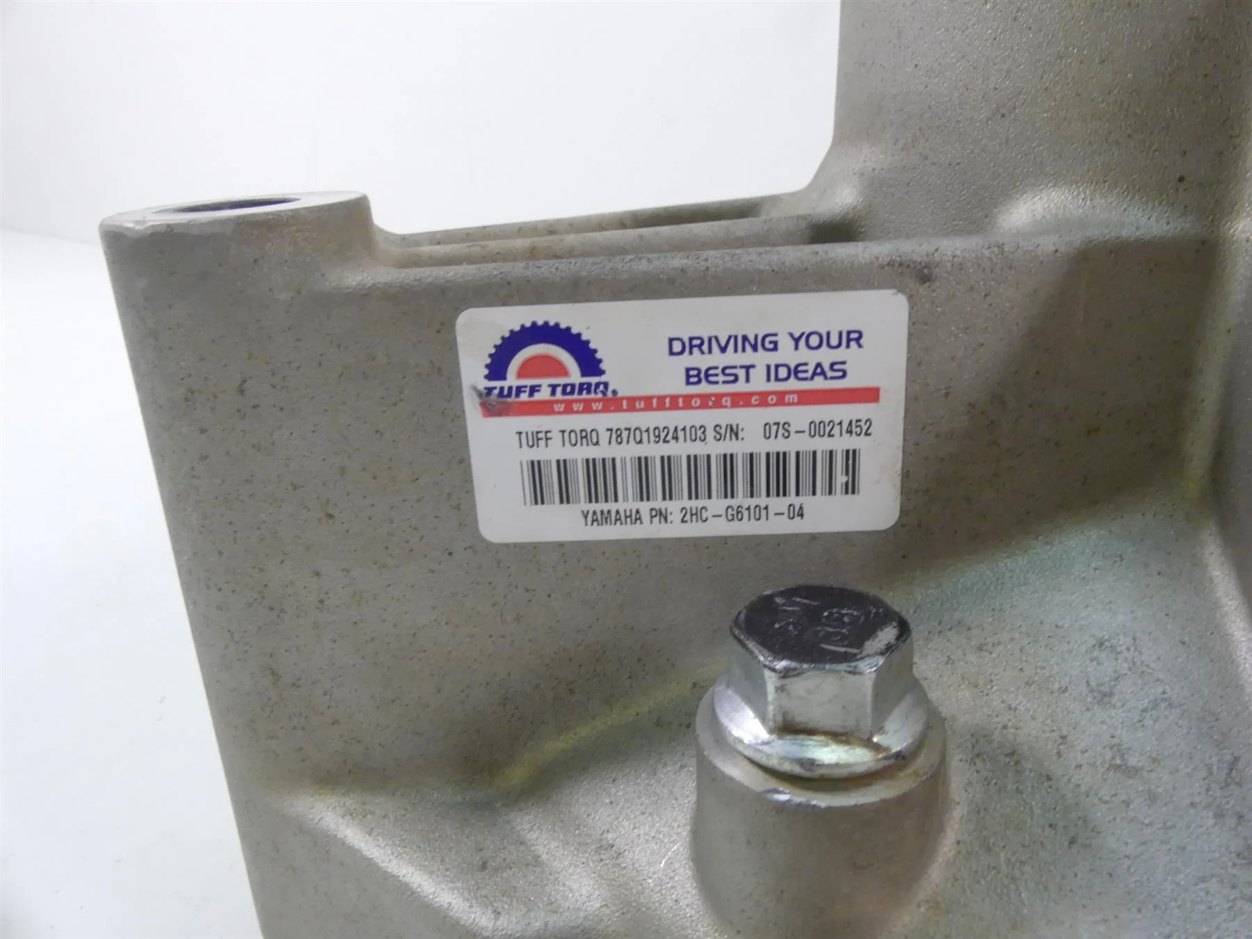 2018 Yamaha YXZ1000R EPS SS Rear Tuff Torq Differential Gear Box 2HC-G6101-04-00 - Image 6