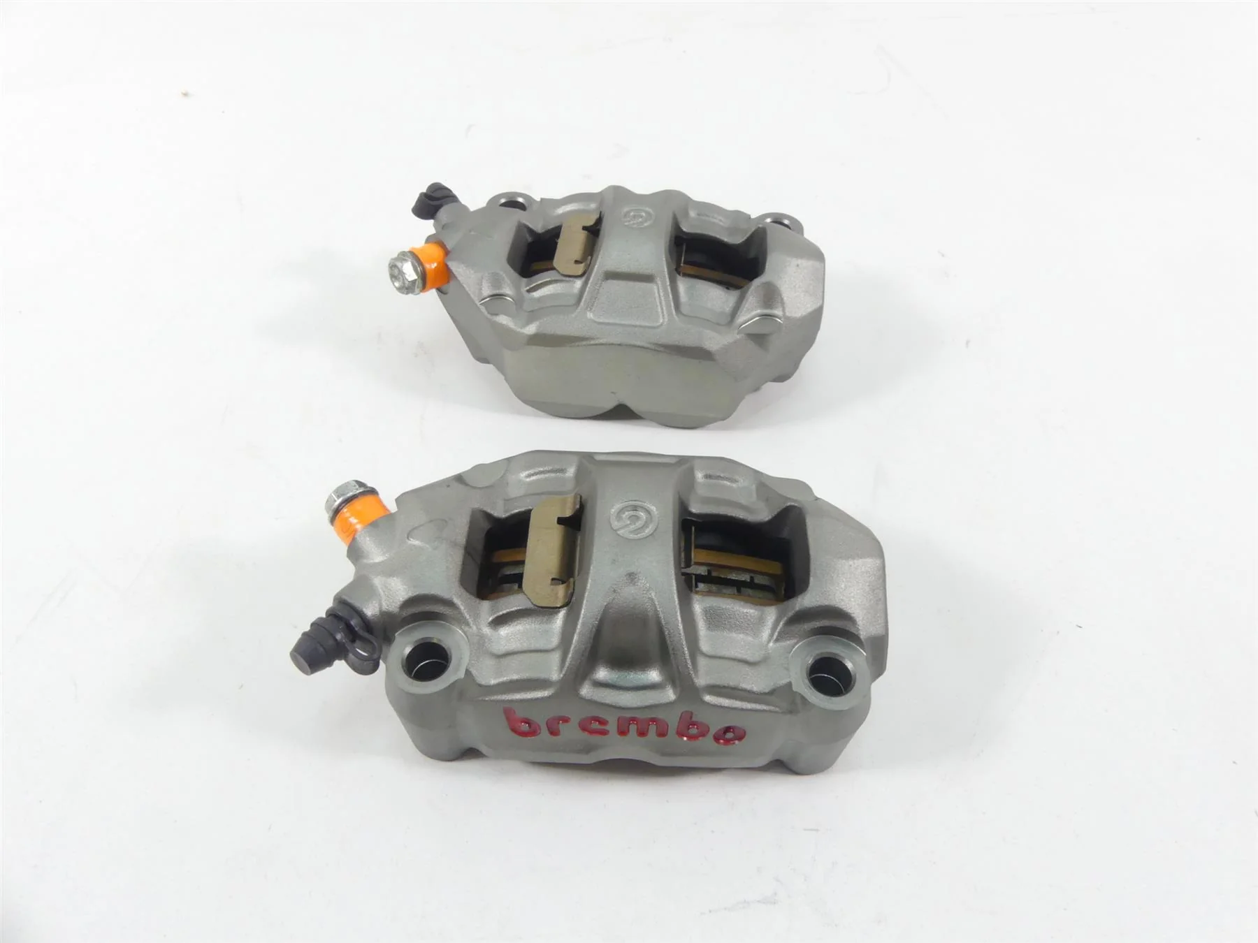 2019 Aprilia Tuono V4 RR Factory Front Brembo Brake Caliper Set 2B001348 - Image 3