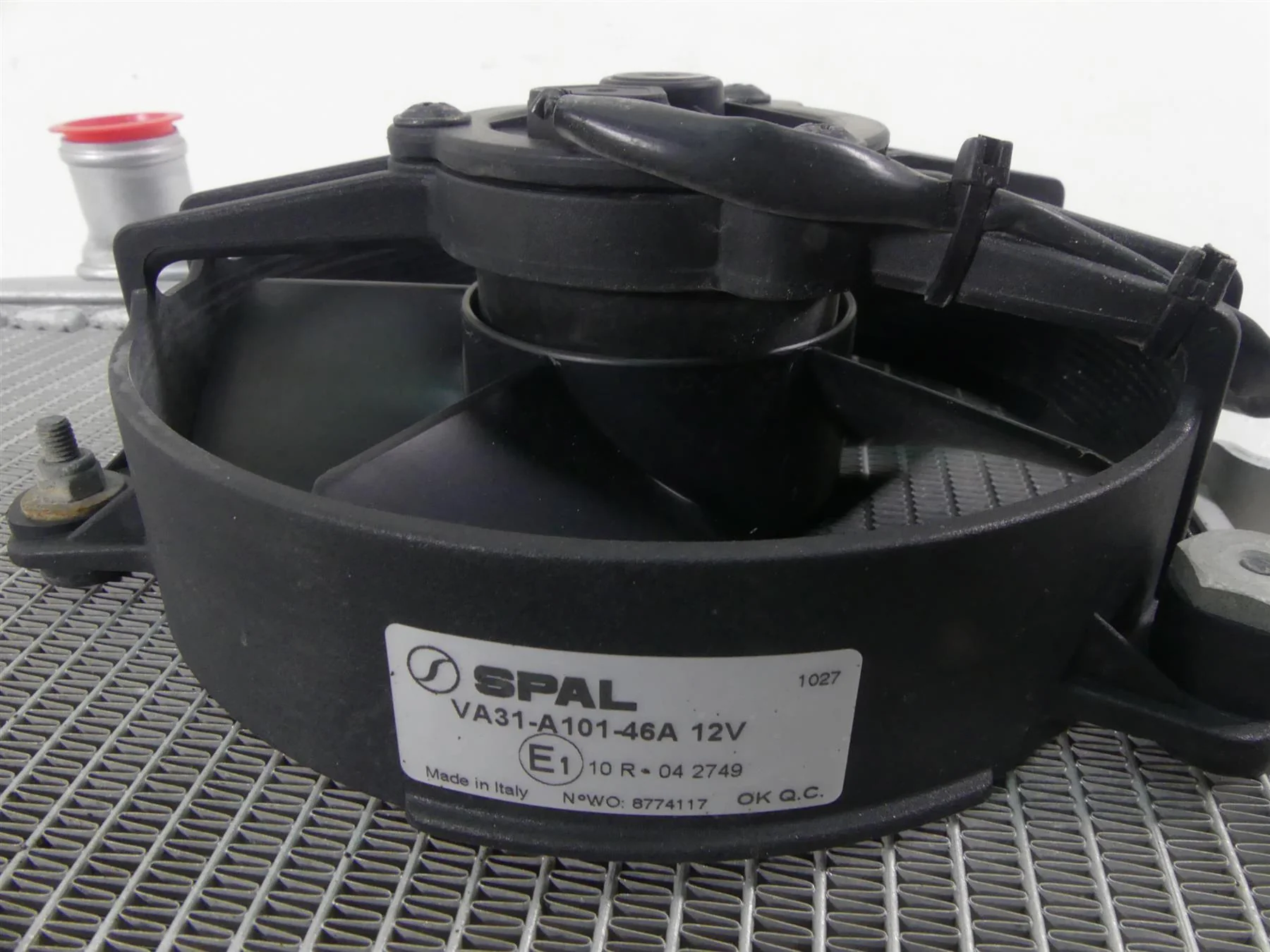 2019 Aprilia Tuono V4 RR Factory Radiator Cooler Fan Hose Reservoir Set 2B003834 - Image 8