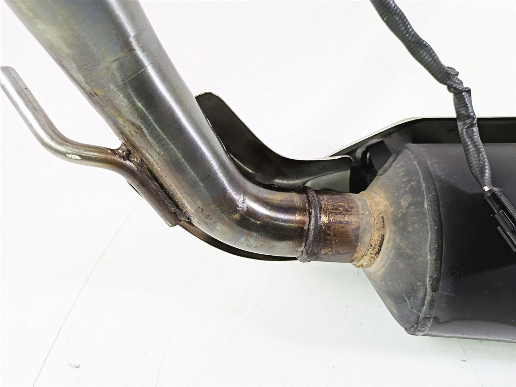 2019 BMW G310GS K02 Stock Exhaust Pipe Muffler & Midpipe 18518371458 - Image 12