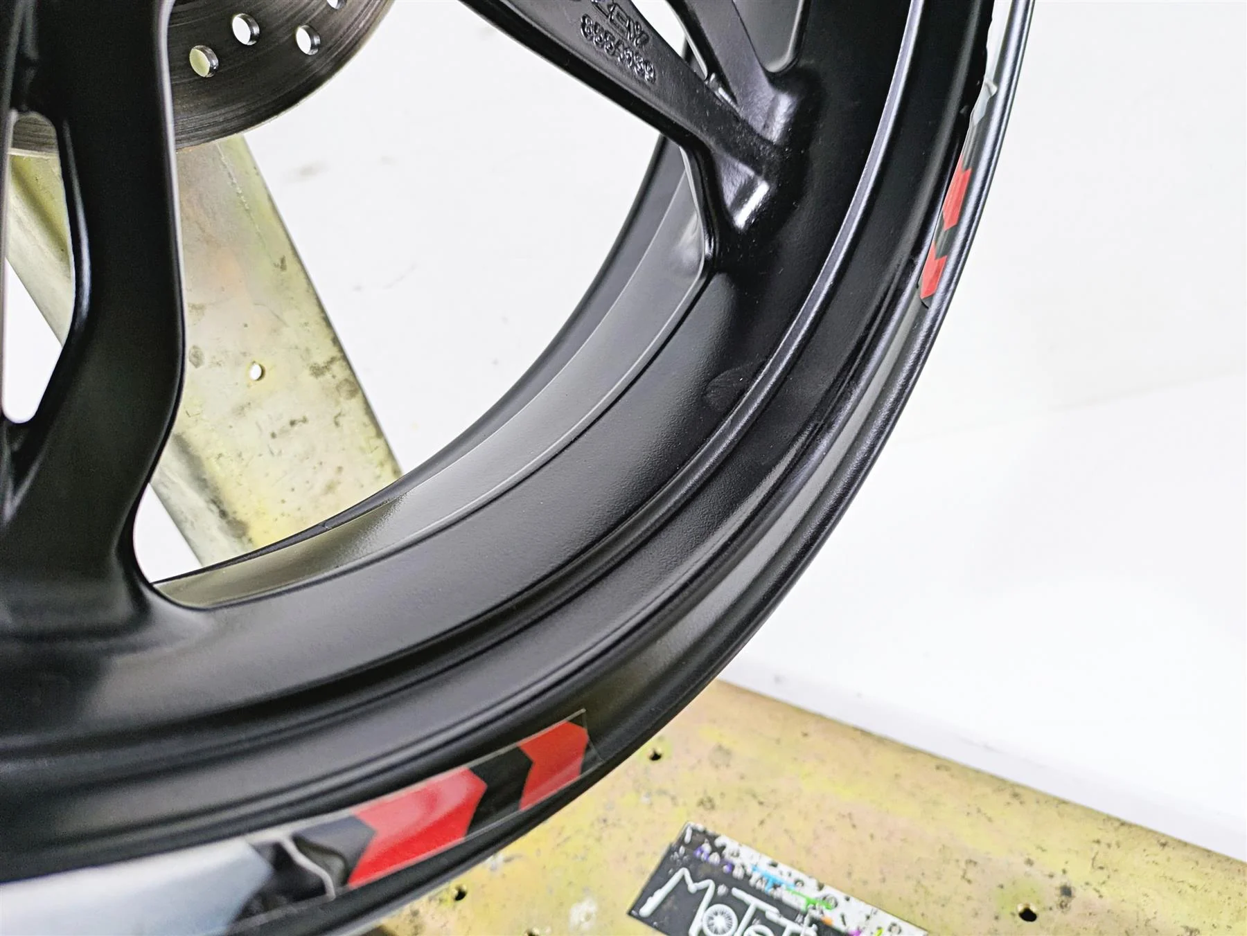 2019 BMW G310GS K02 Straight 17x4 Rear Wheel Rim 36318558270 - Image 11