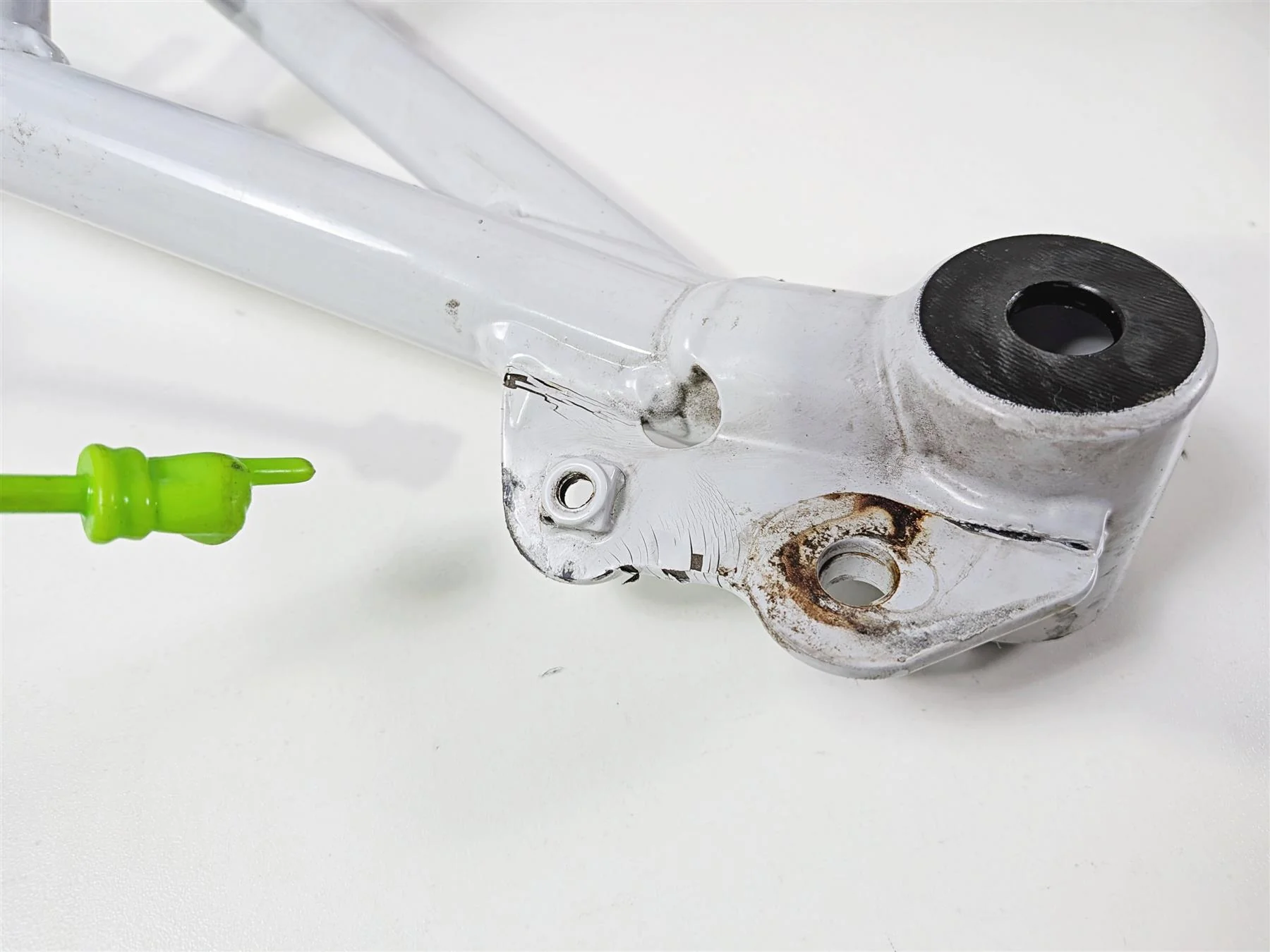 2019 BMW R1250GS K50 Bent White Main Frame Chassis With Texas Salvage Title 46519444973 - Image 11