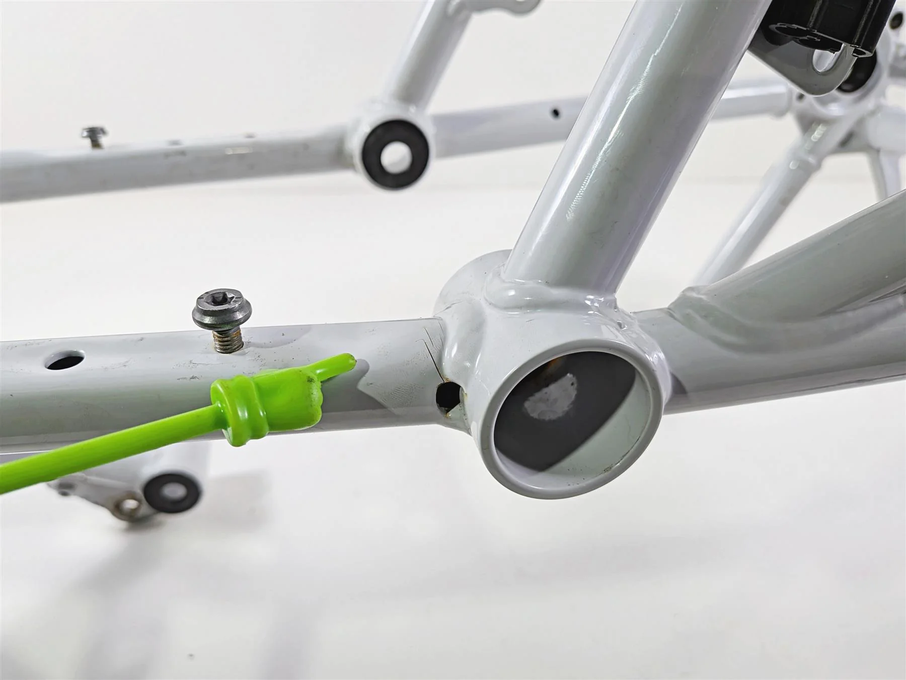 2019 BMW R1250GS K50 Bent White Main Frame Chassis With Texas Salvage Title 46519444973 - Image 14