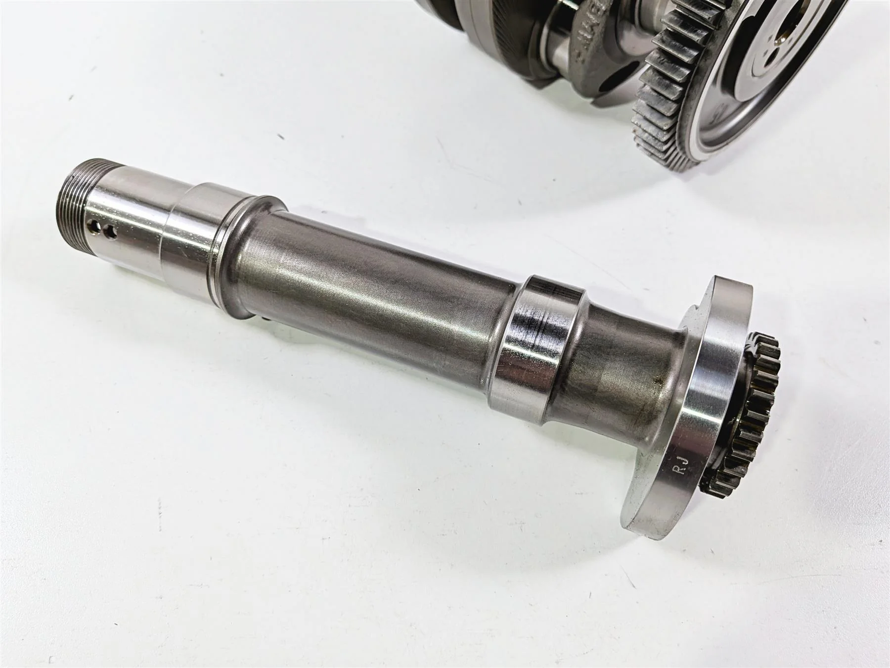 2019 BMW R1250GS K50 Crankshaft Crank & Balancer Shaft 7K Only 11218565621 - Image 13