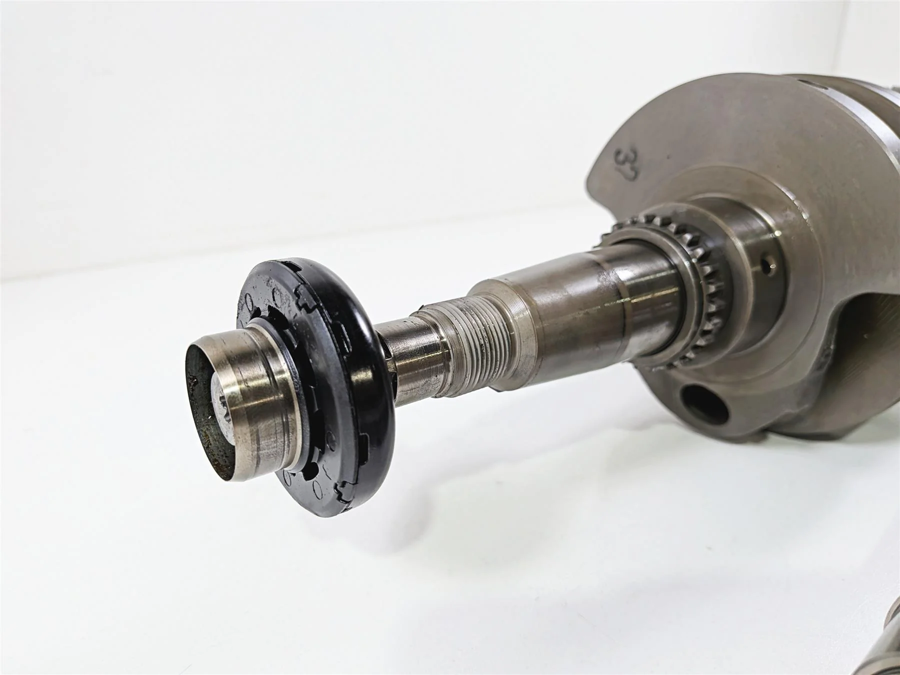 2019 BMW R1250GS K50 Crankshaft Crank & Balancer Shaft 7K Only 11218565621 - Image 5