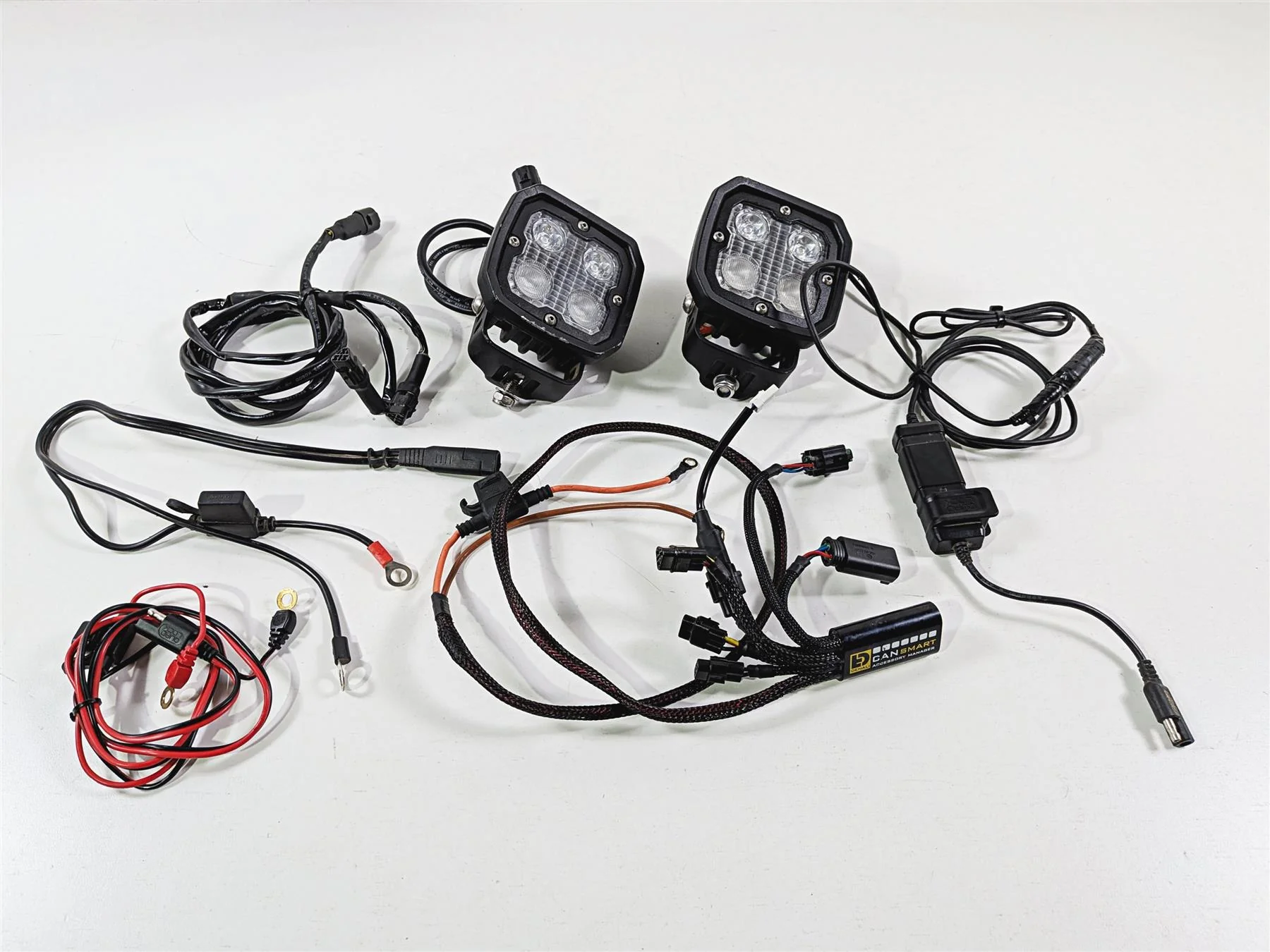 2019 BMW R1250GS K50 Denali Spot Fog Led Auxiliary Light Set Can smart