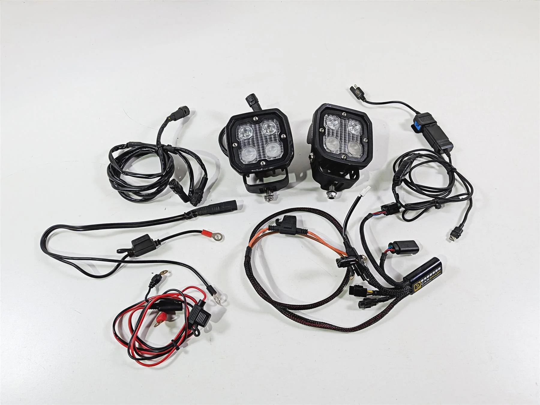 2019 BMW R1250GS K50 Denali Spot Fog Led Auxiliary Light Set Can smart - Image 2