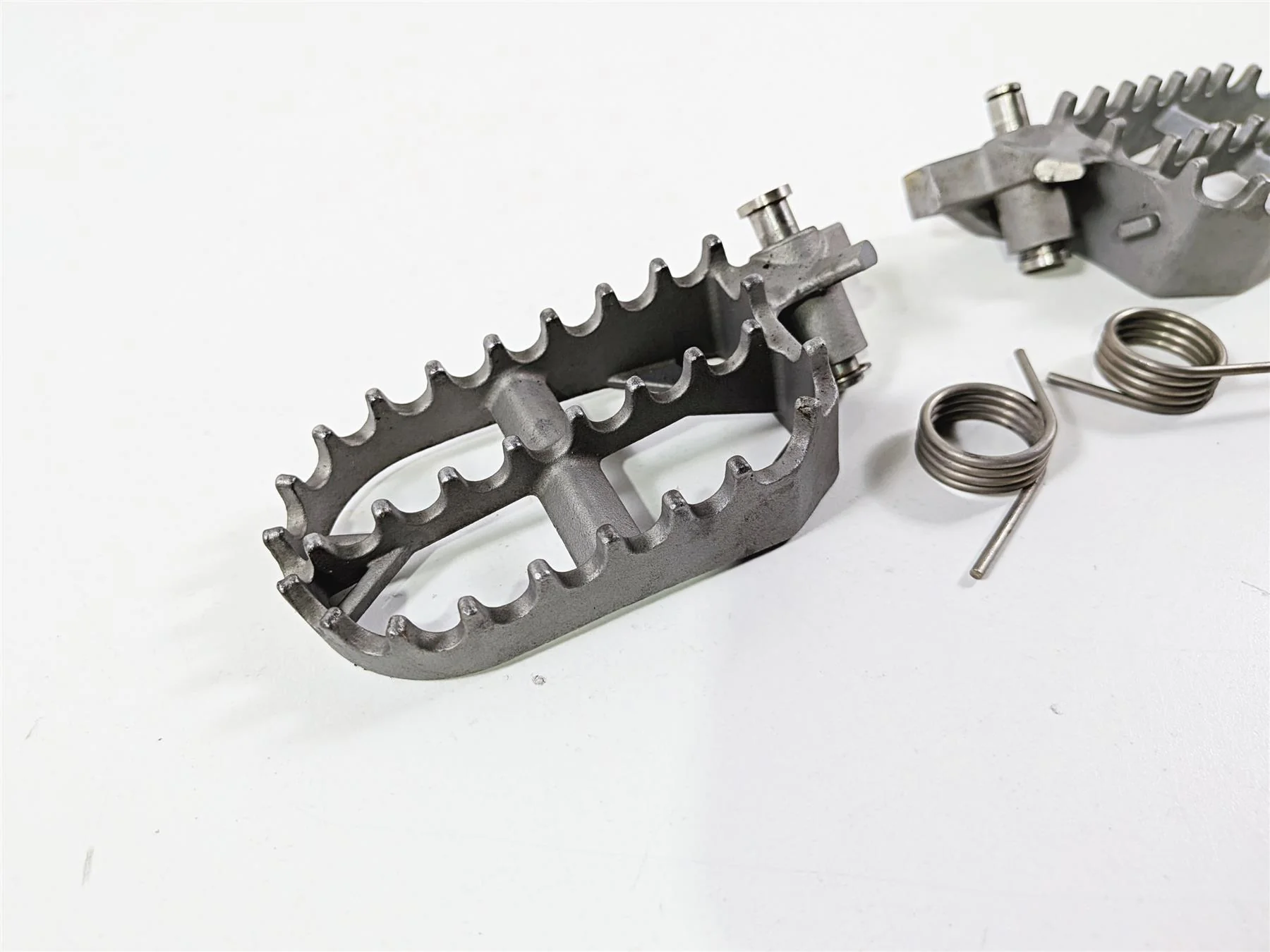 2019 BMW R1250GS K50 Enduro Front Foot Peg Rest Set 46718529843 46718529844 - Image 5