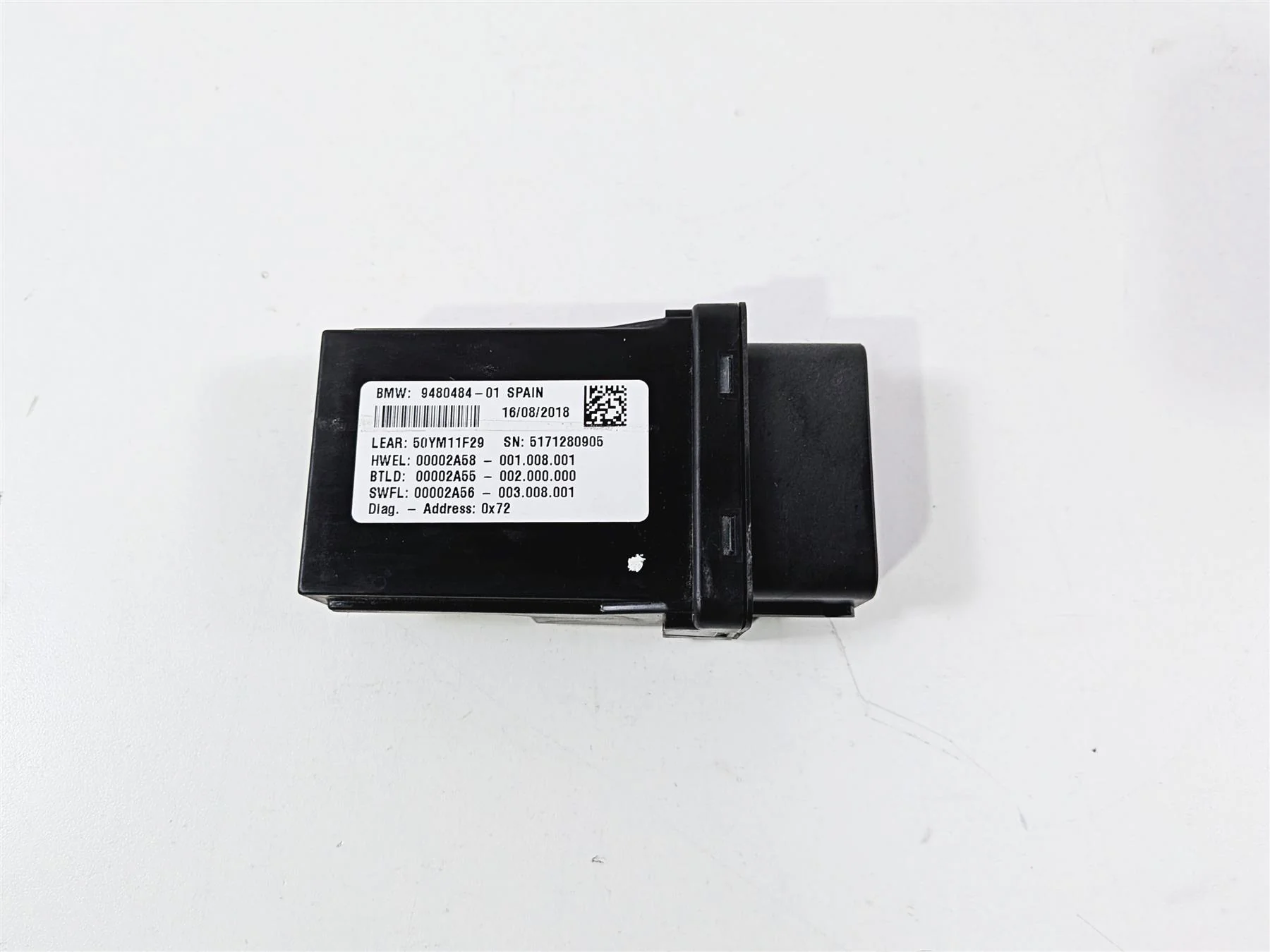 2019 BMW R1250GS K50 General Light Control Module Unit 61359480484 - Image 2