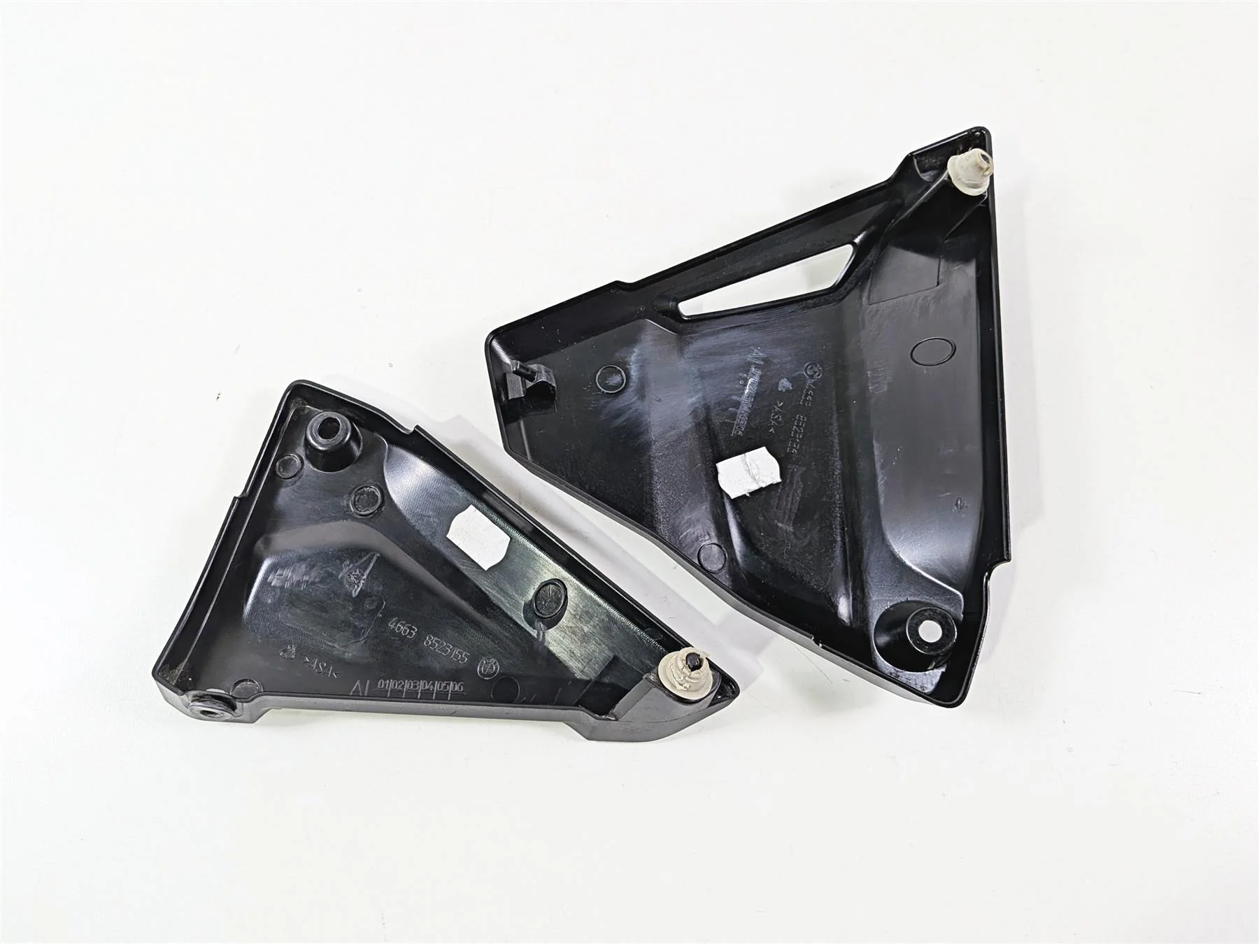 2019 BMW R1250GS K50 Left Right Battery Cover Set L 46638523155 46638523156 - Image 7