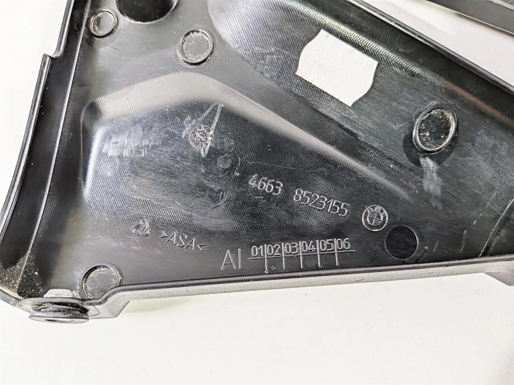 2019 BMW R1250GS K50 Left Right Battery Cover Set L 46638523155 46638523156 - Image 8