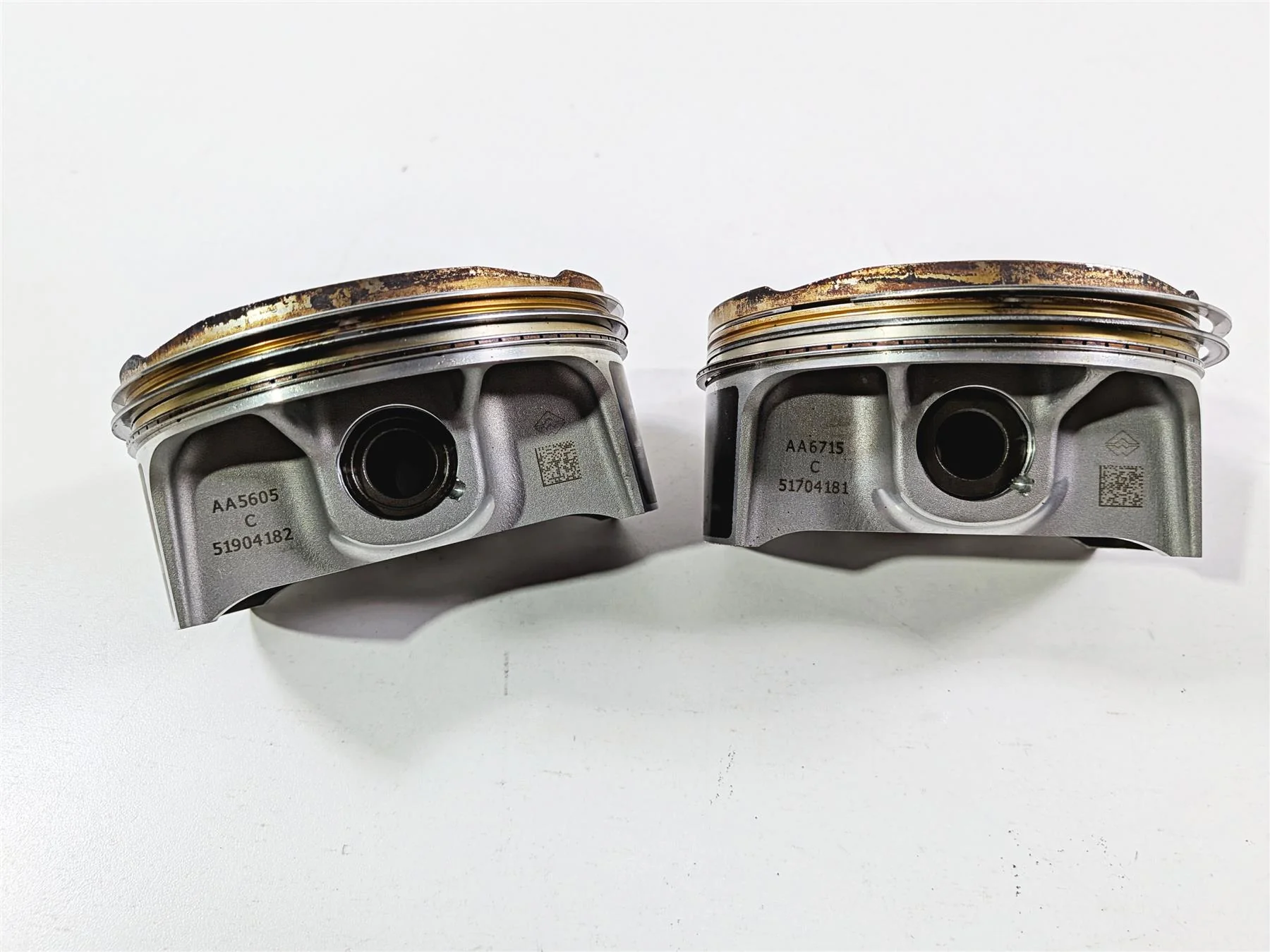 2019 BMW R1250GS K50 Left & Right Piston Set 7K Only 11258565633 - Image 4