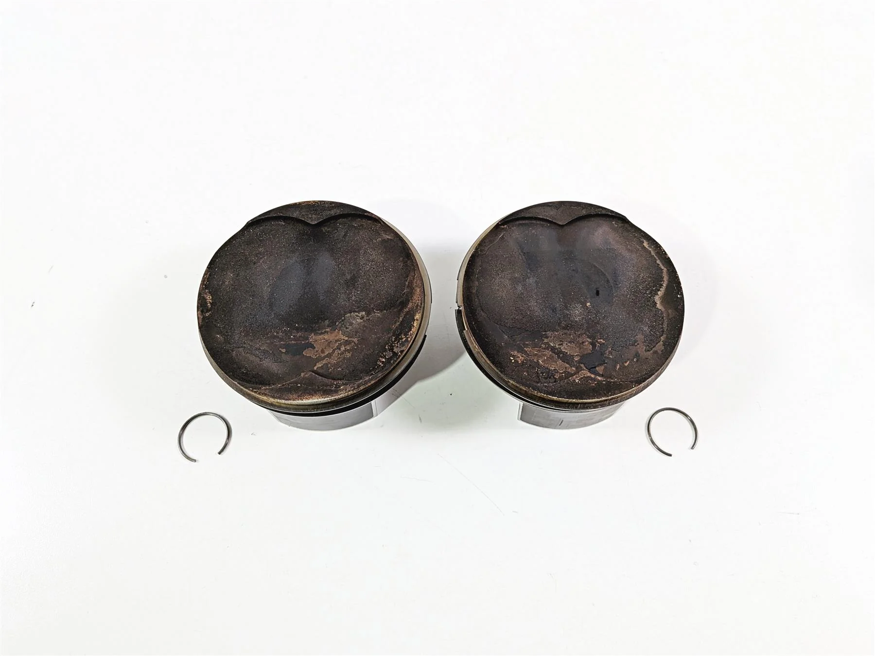 2019 BMW R1250GS K50 Left & Right Piston Set 7K Only 11258565633 - Image 8