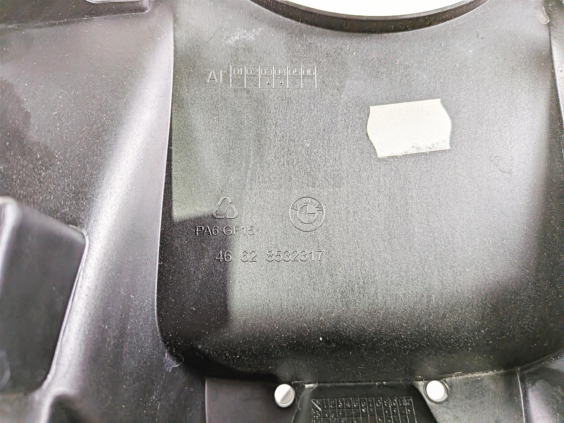 2019 BMW R1250GS K50 Rear License Plate Holder Carrier 46628532317 - Image 8