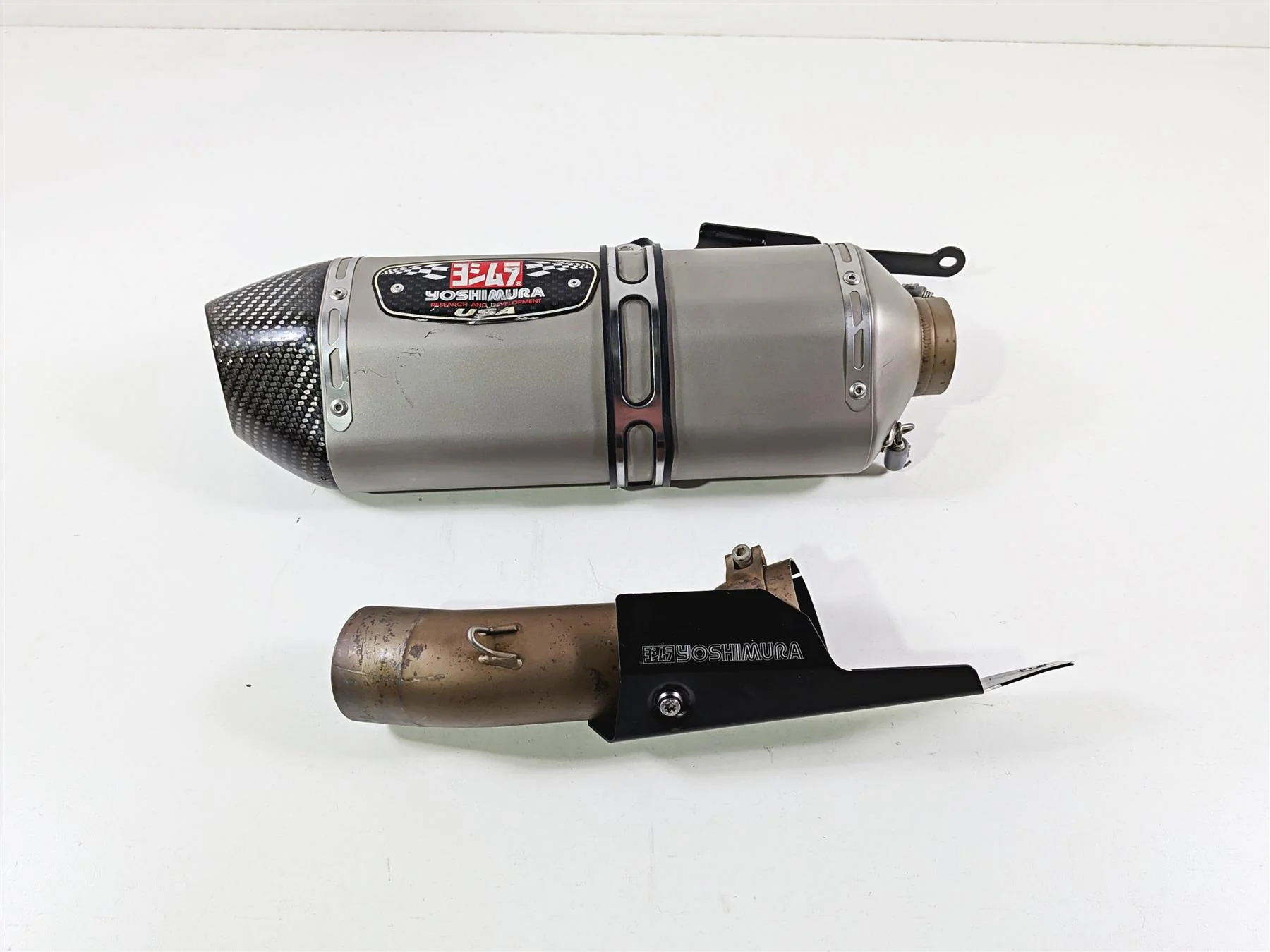 2019 BMW R1250GS K50 Yoshimura R-77 Exhaust Pipe Slip On Pipe 15002B0520
