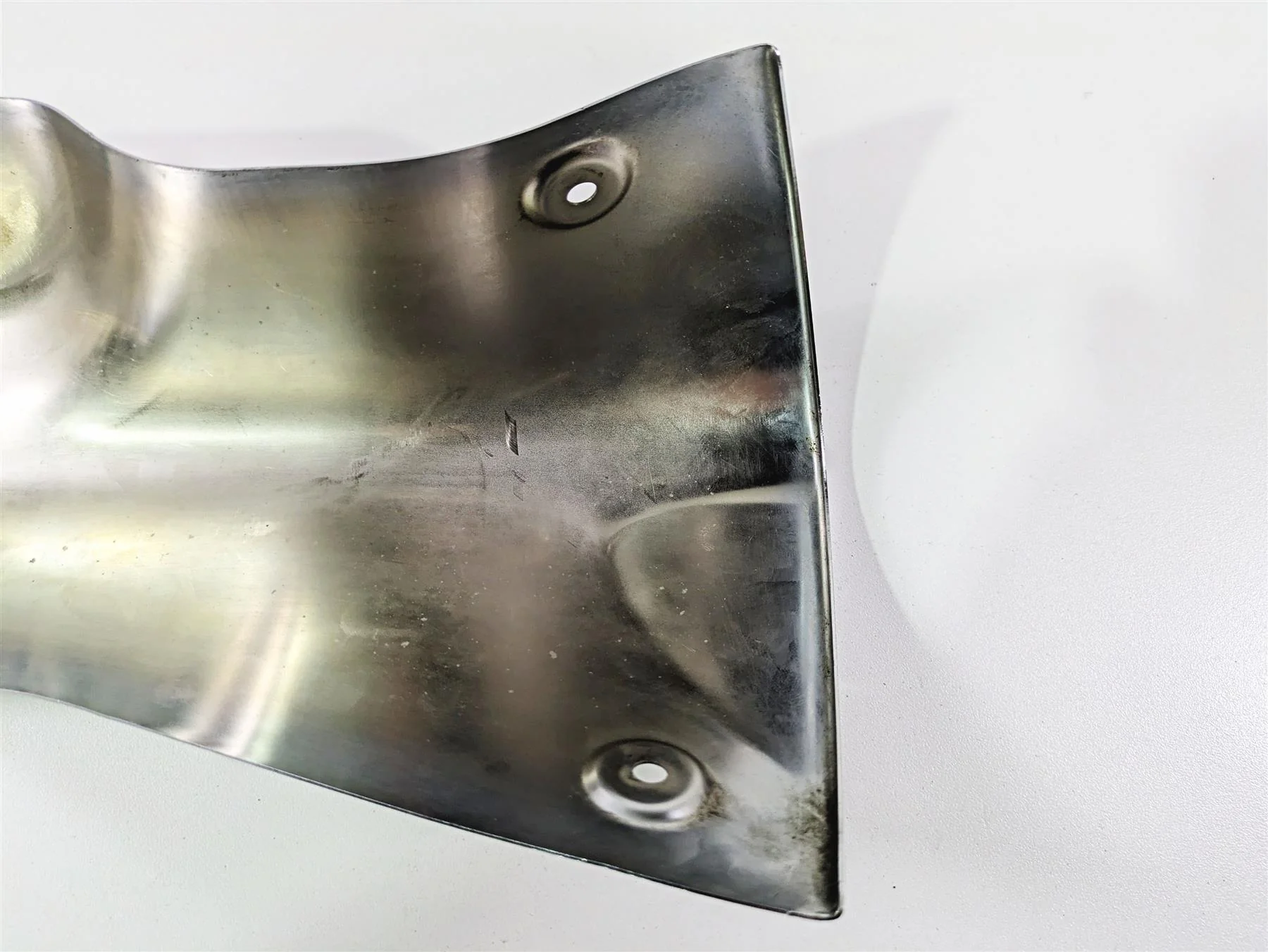 2019 BMW R1250RT K52 Chrome Muffler Exhaust Cover 18518394884 - Image 9