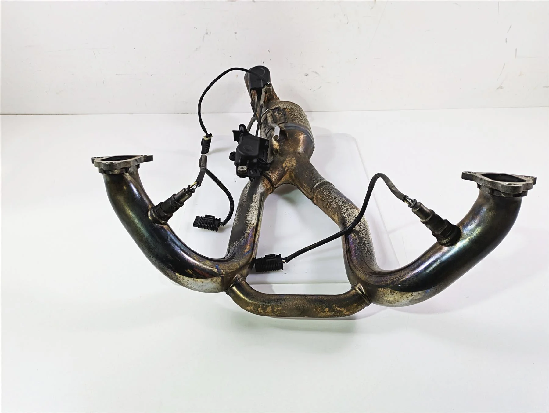 2019 BMW R1250RT K52 Exhaust Header Manifold & Servo Motor 18519829767 - Image 4
