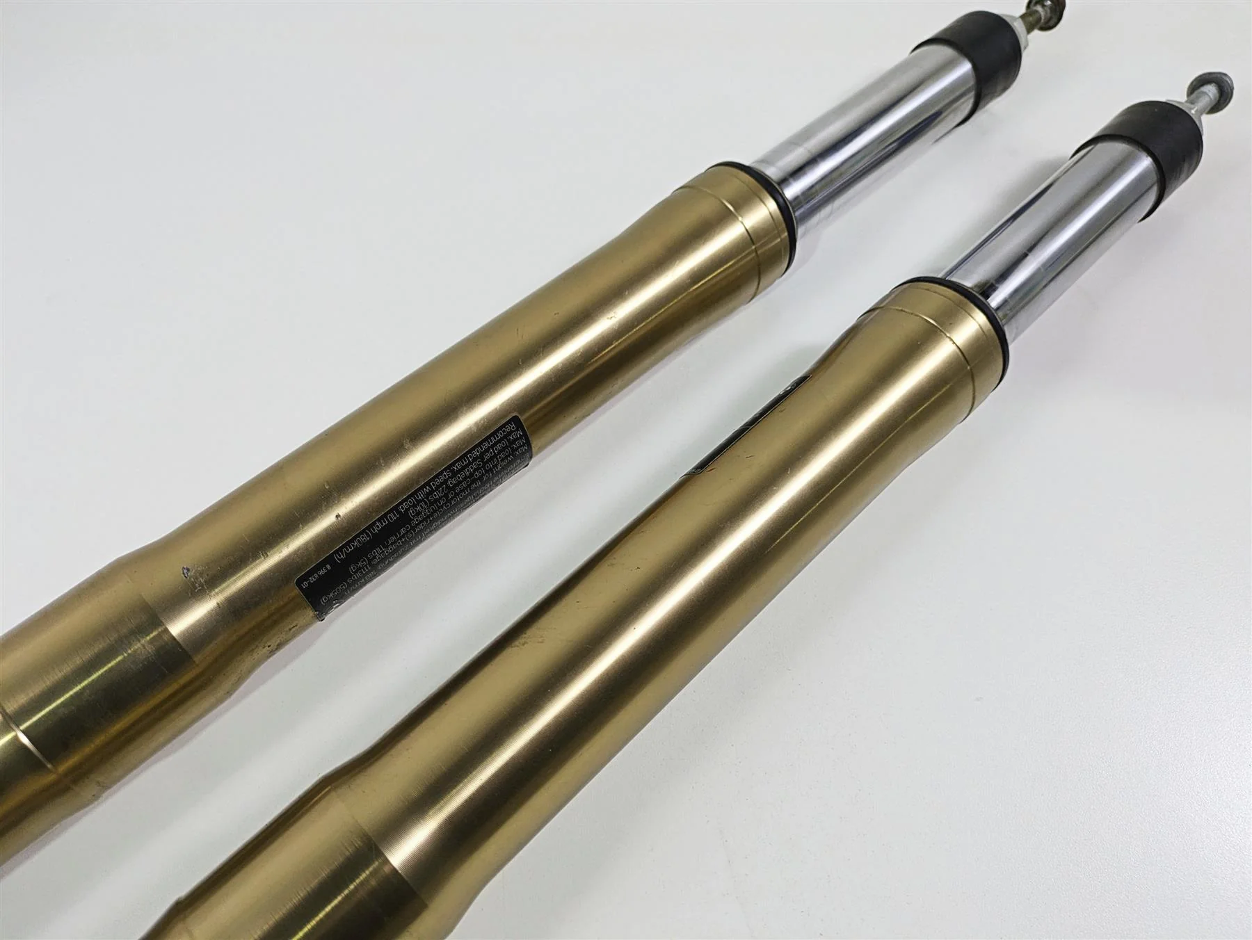 2019 BMW R1250RT K52 Straight Front Fork Leg Set 31429467733 31429467734 - Image 12