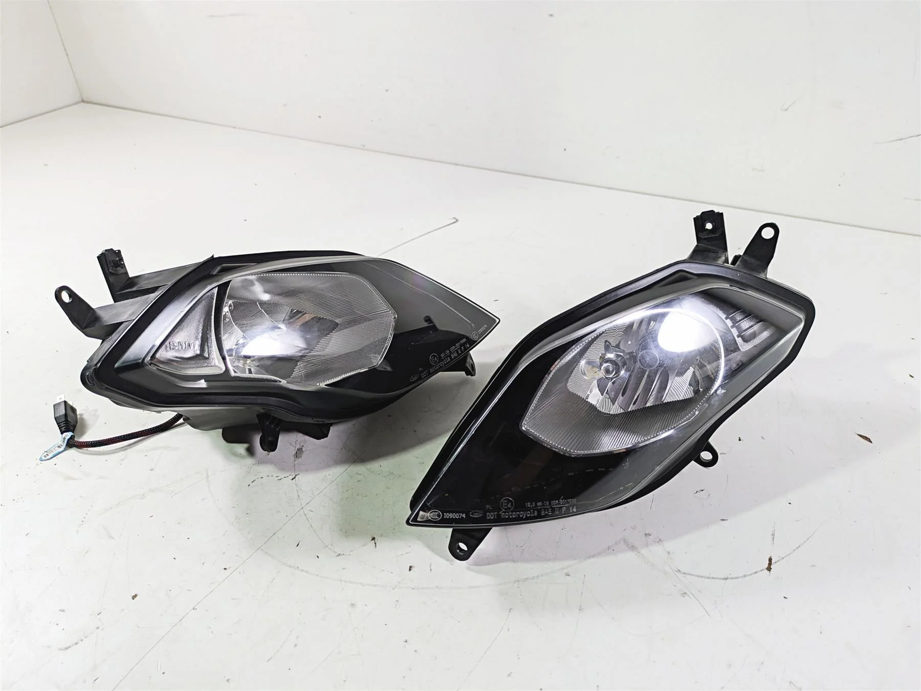 2019 BMW S1000XR K49 Head Light Lamp Low High Beam Set - Read 63128549851