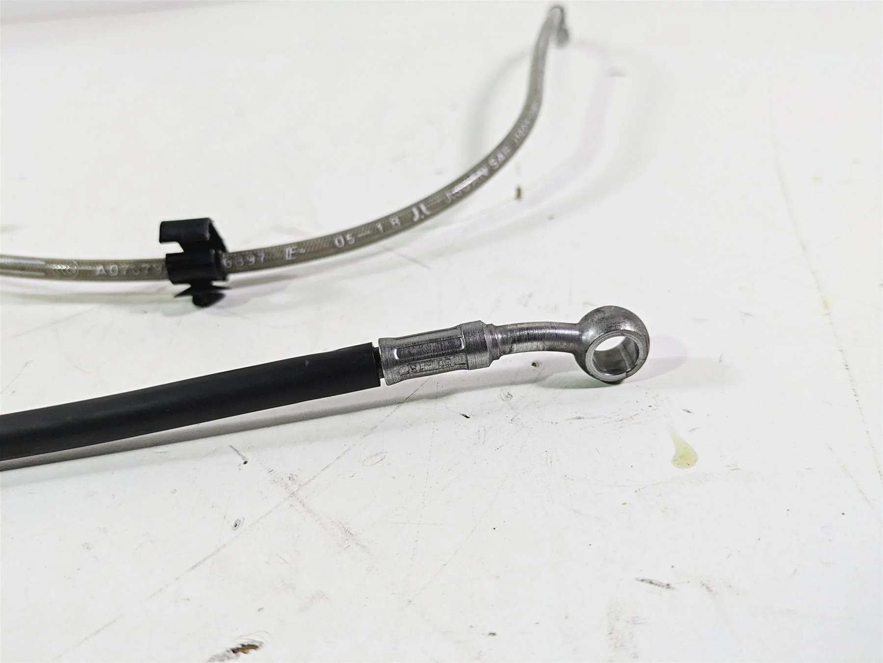 2019 BMW S1000XR K49 Rear Abs Brake Line Set 34328551366 - Image 3