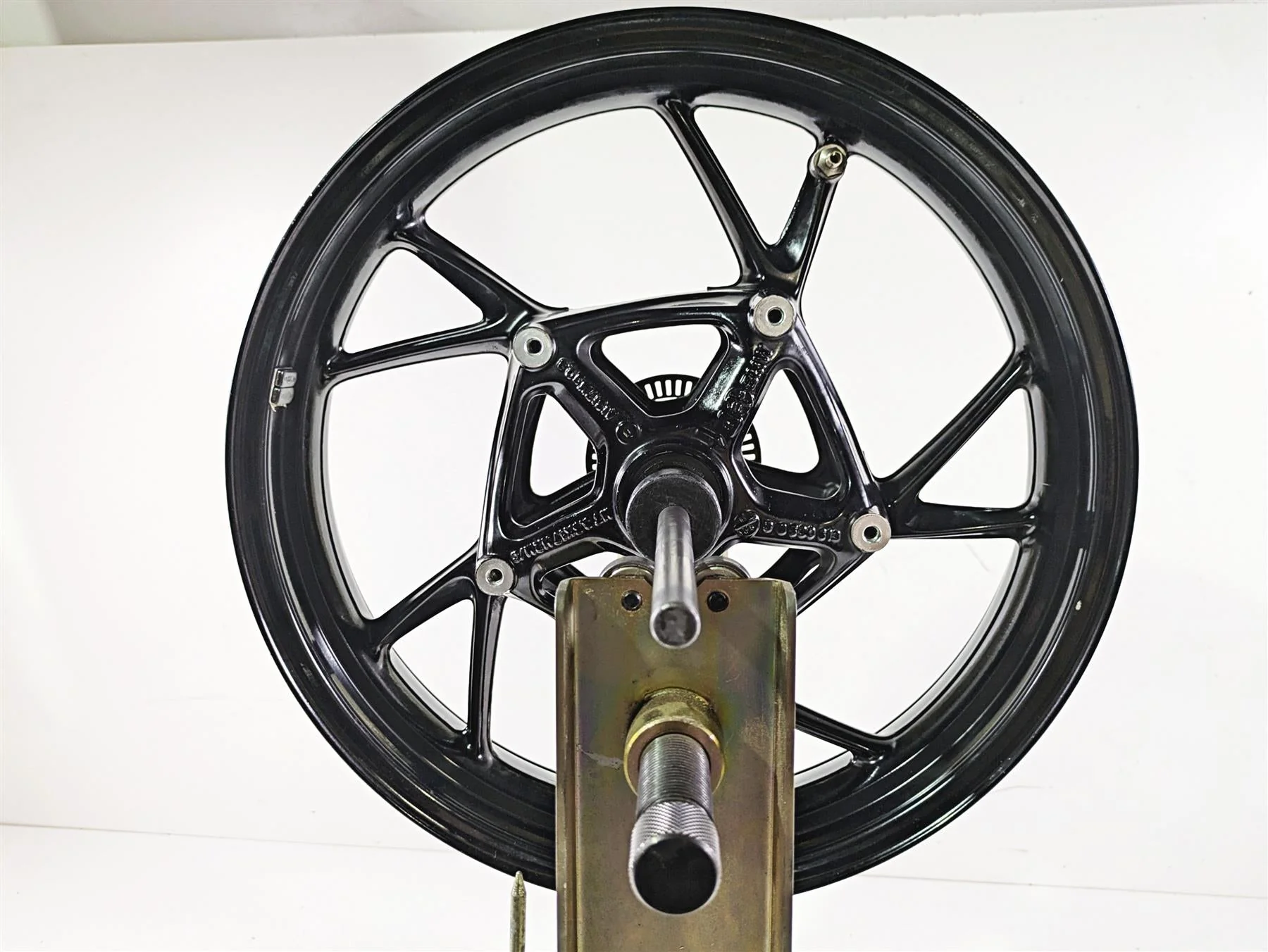 2019 BMW S1000XR K49 Straight 17x3.5 Front Wheel Rim 36318550395 - Image 3