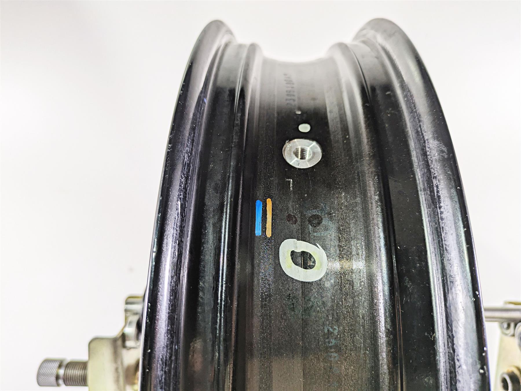 2019 BMW S1000XR K49 Straight 17x3.5 Front Wheel Rim 36318550395 - Image 9