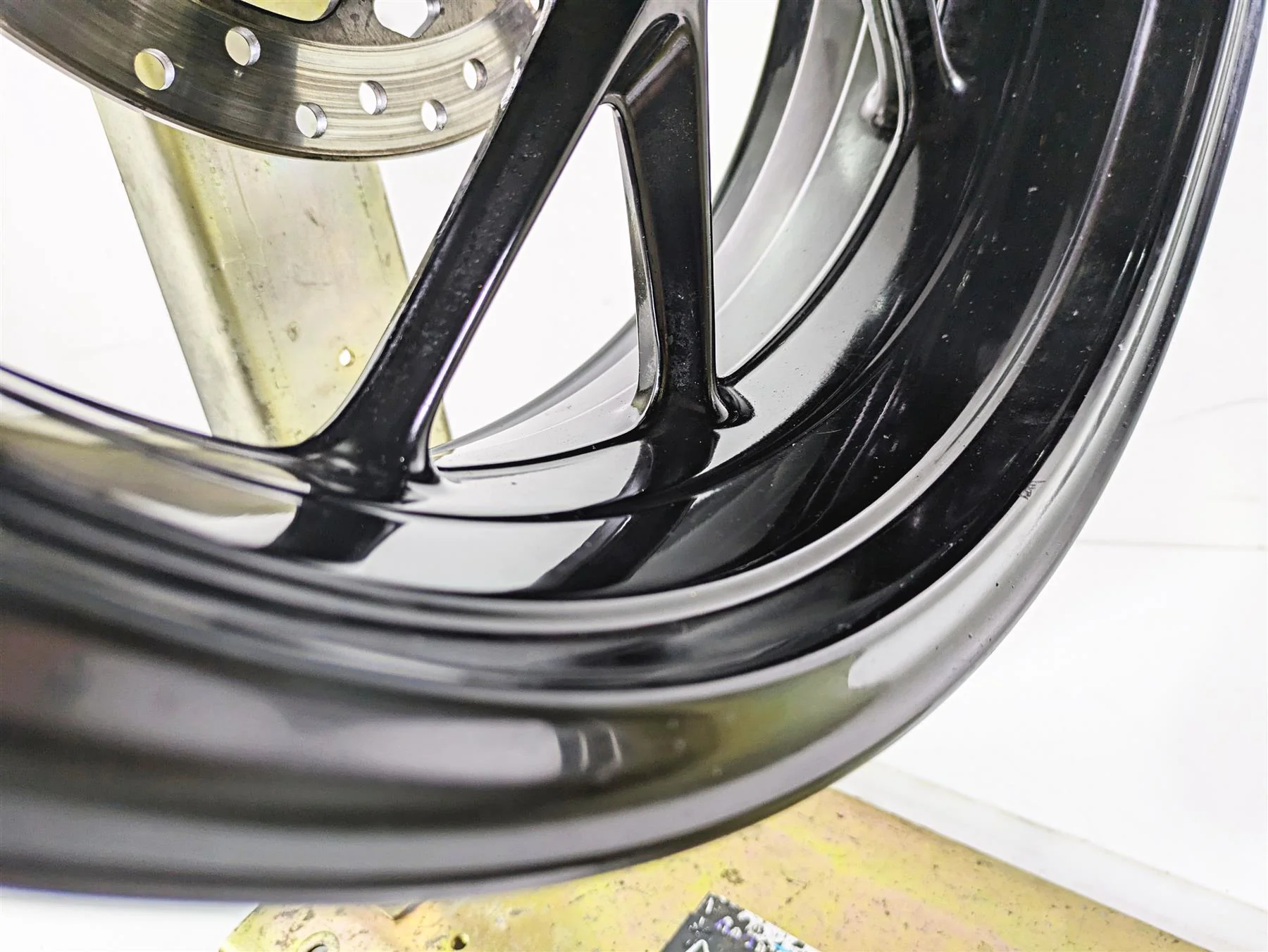 2019 BMW S1000XR K49 Straight 17x6 Rear Wheel Rim 36318548156 - Image 5