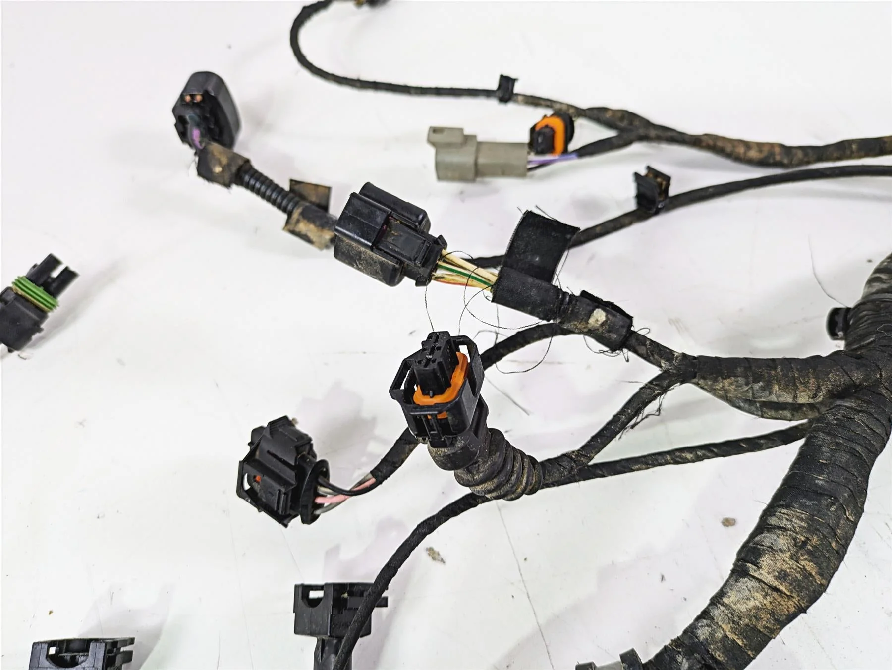 2019 Can Am Maverick X3 XRS Turbo R Engine Wiring Harness Loom -No Cut 420666607 - Image 4